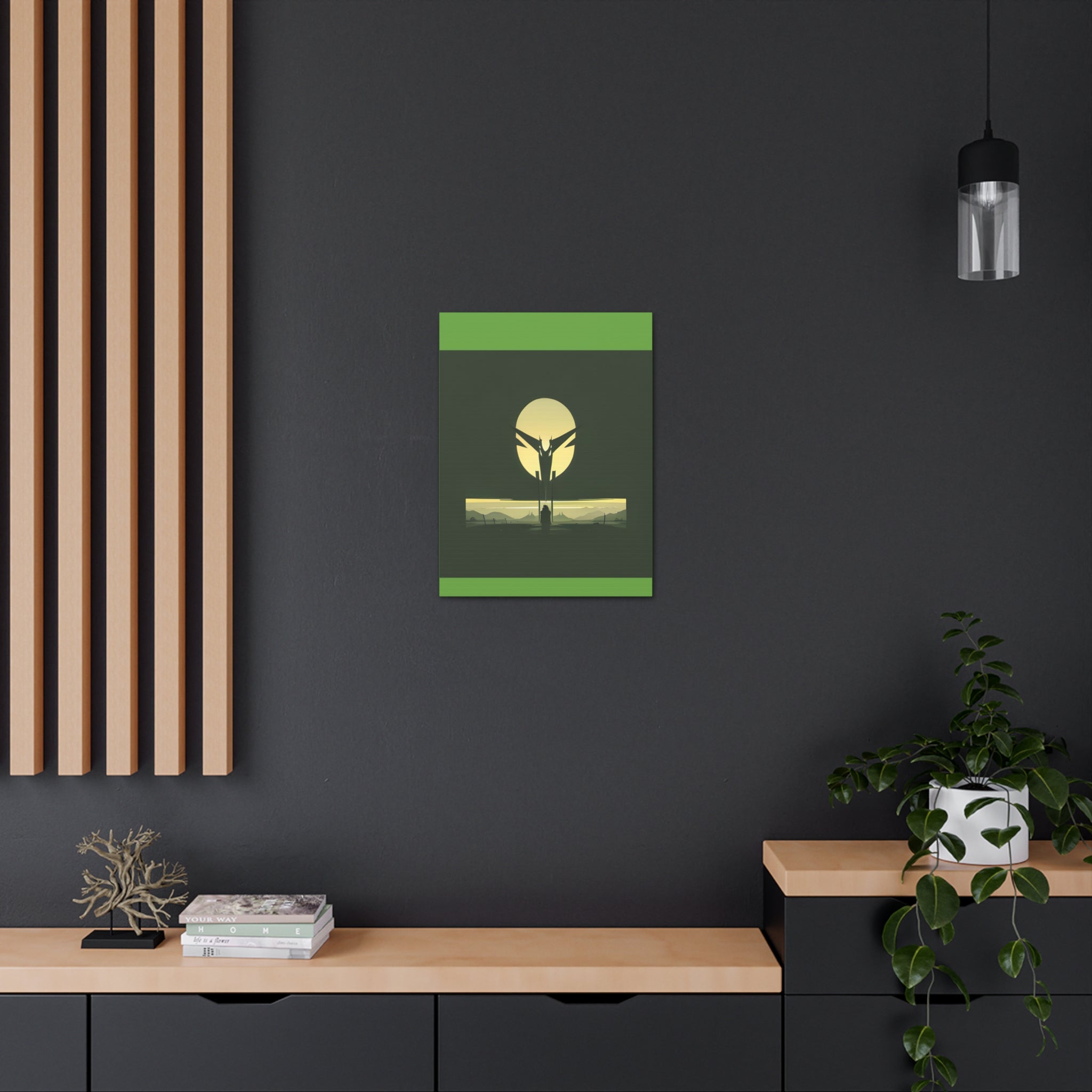 AI Vigilante themed Canvas Gallery Wraps