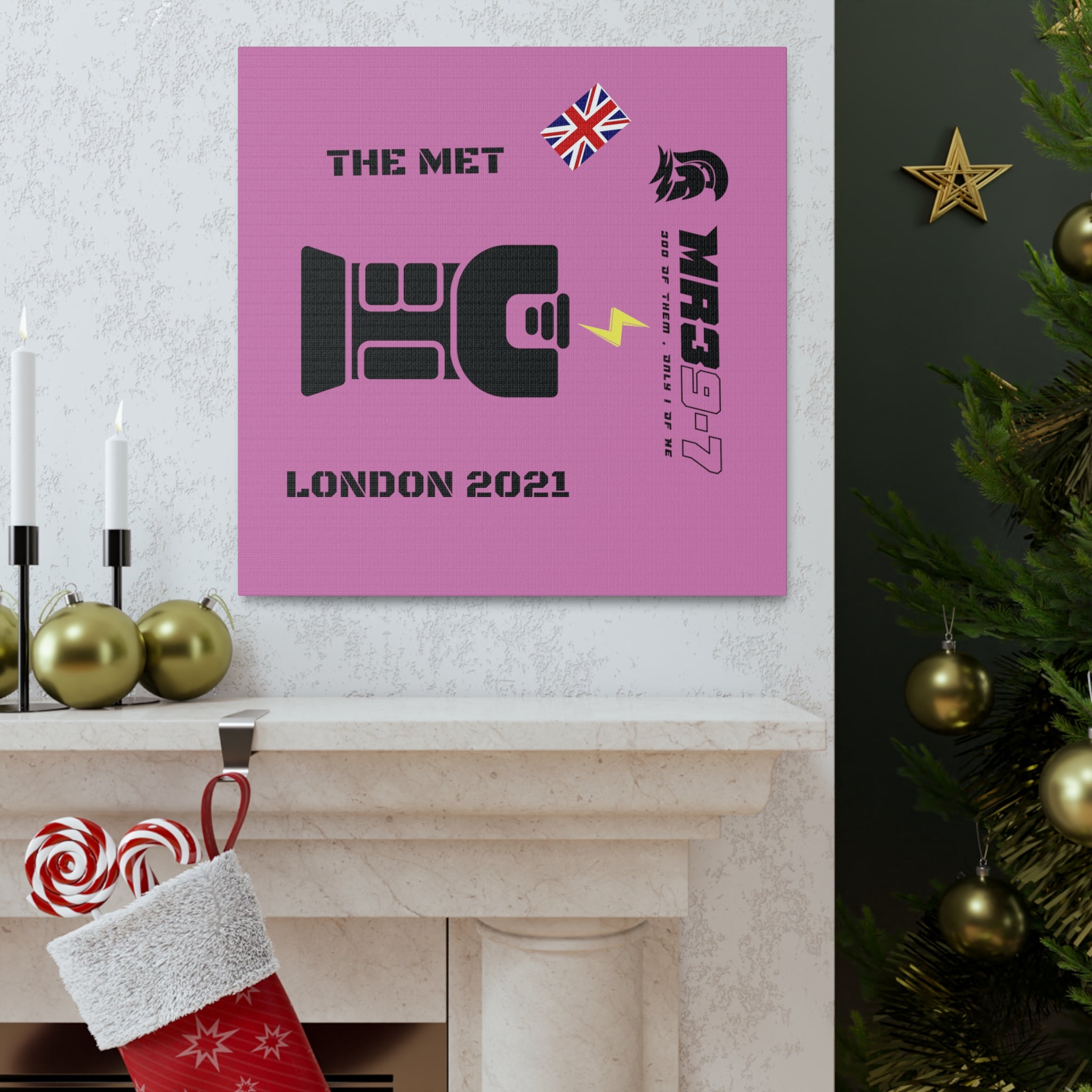 Canvas Gallery Wraps MR 39 Tasered by The MET 2021