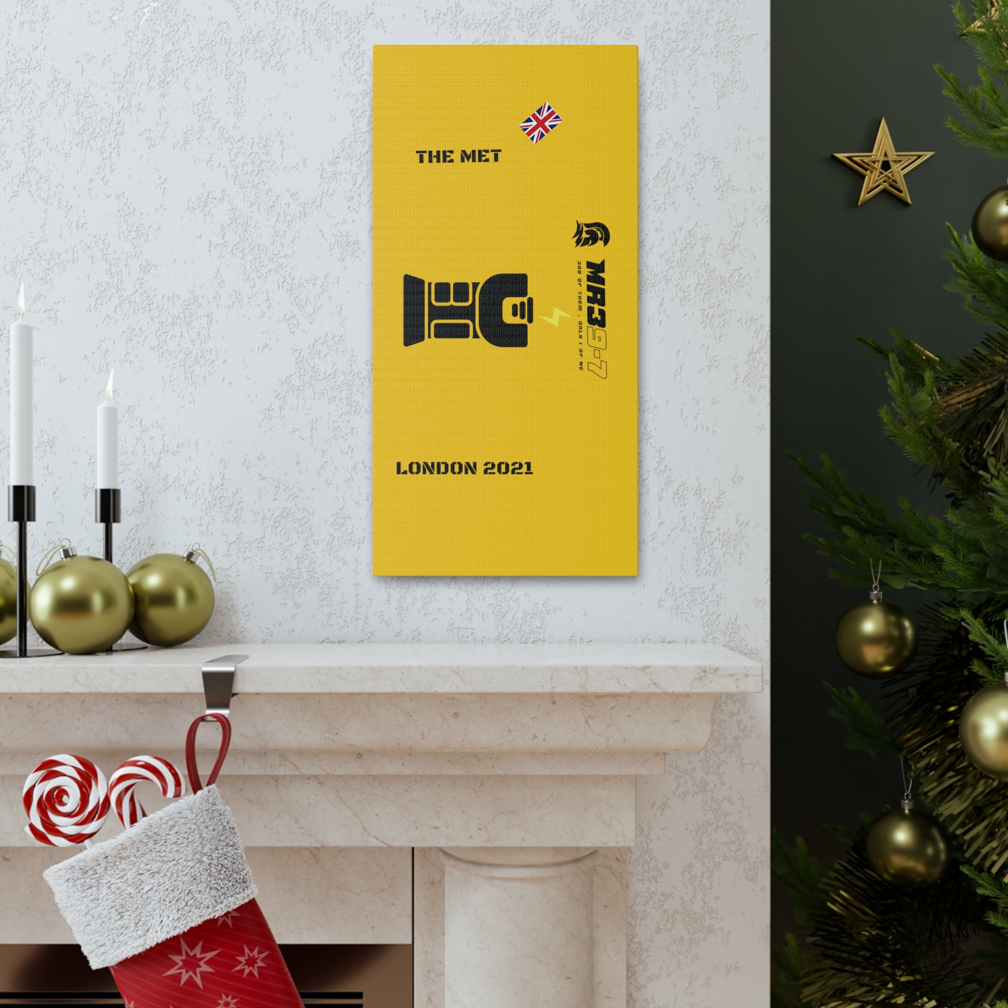 Canvas Gallery Wraps MR 39 Tasered by The MET 2021