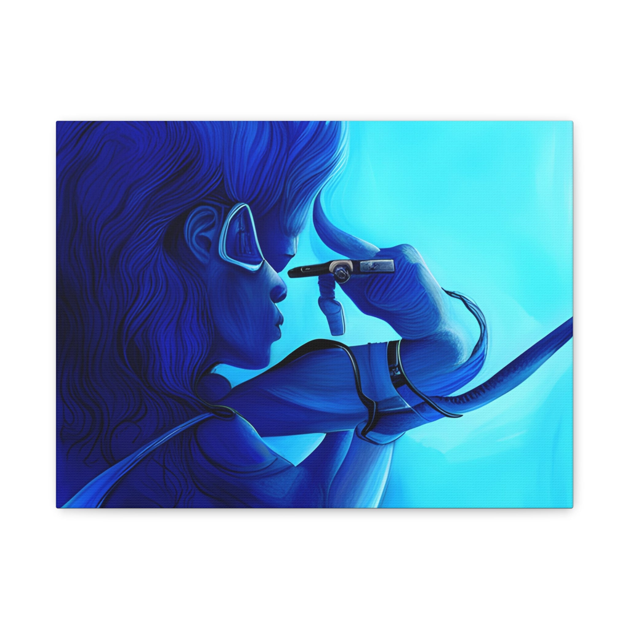 Canvas Gallery Wraps AI•Scuba Dive 1P Q&C generated