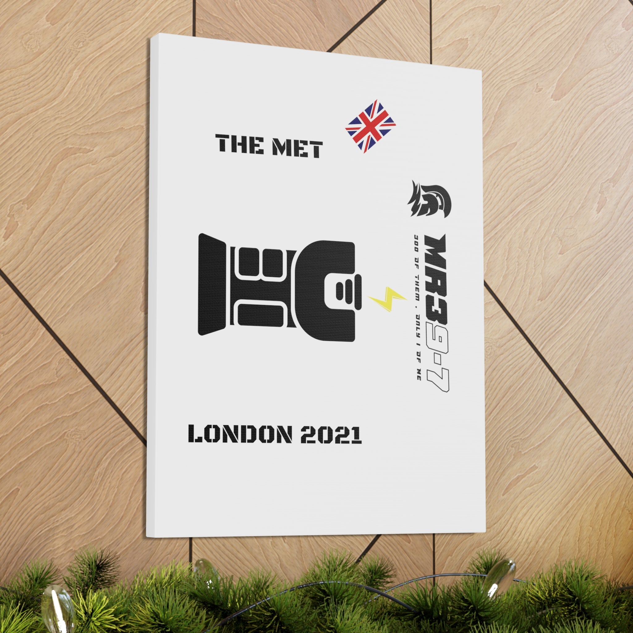 Copy of Canvas Gallery Wraps MR 39 Tasered by The MET 2021