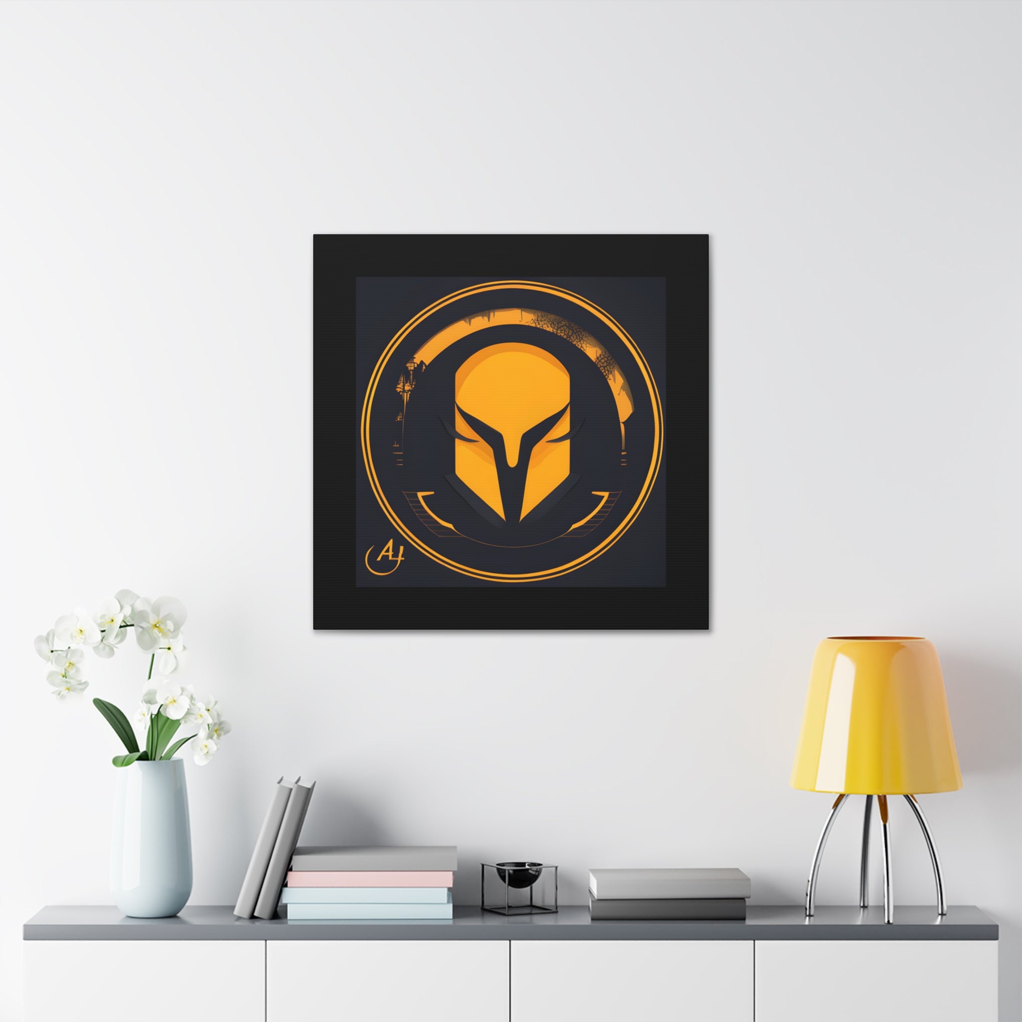 AI Vigilante themed Canvas Gallery Wraps