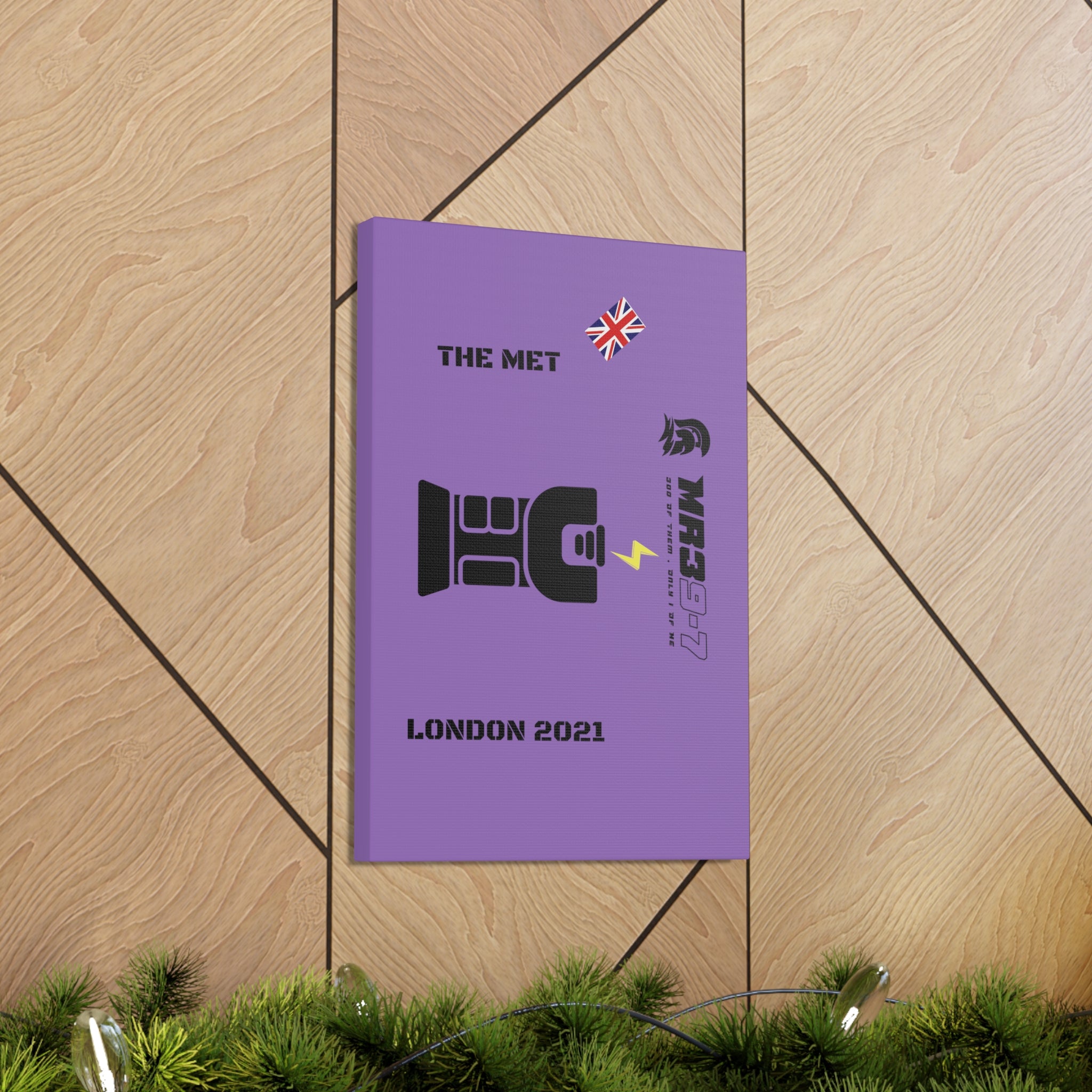 Copy of Canvas Gallery Wraps MR 39 Tasered by The MET 2021