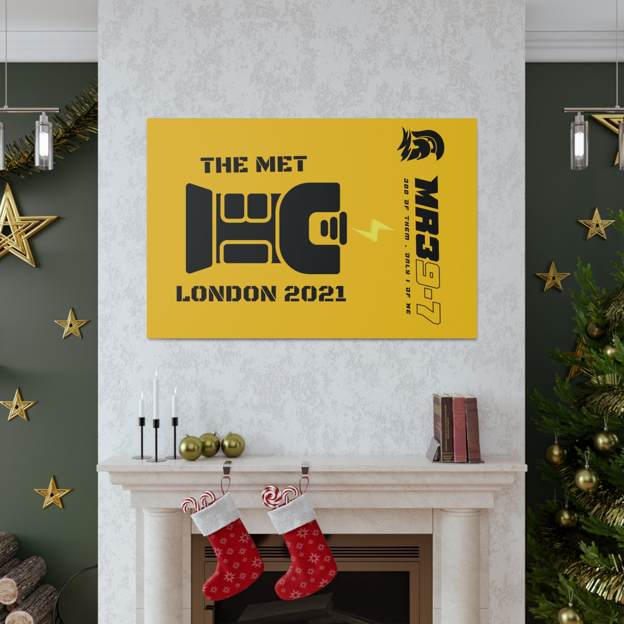 Canvas Gallery Wraps MR 39 Tasered by THe MET 2021