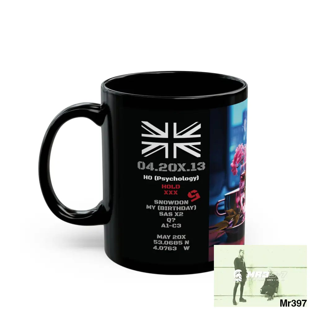 3 SAS Links -Thailand -Barmouth -Hergest Mental Health VAR My Deaths Fail 2001 -2025 no 16 11oz Tactical GB / Black Mug