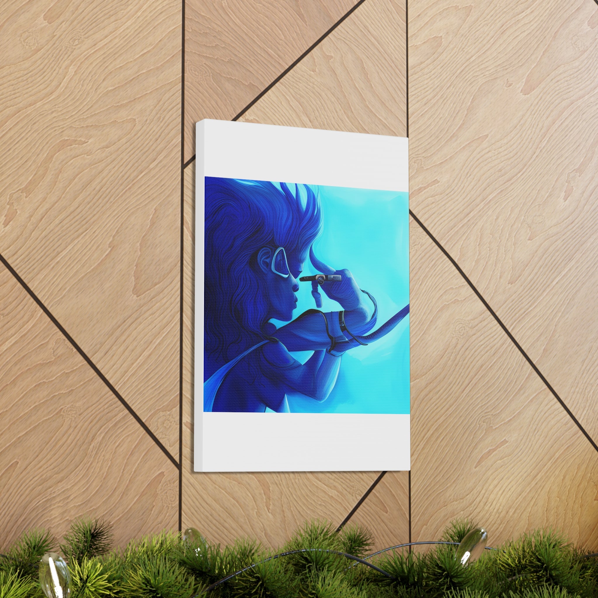 Canvas Gallery Wraps AI•Scuba Dive 1P QEII & Country generated