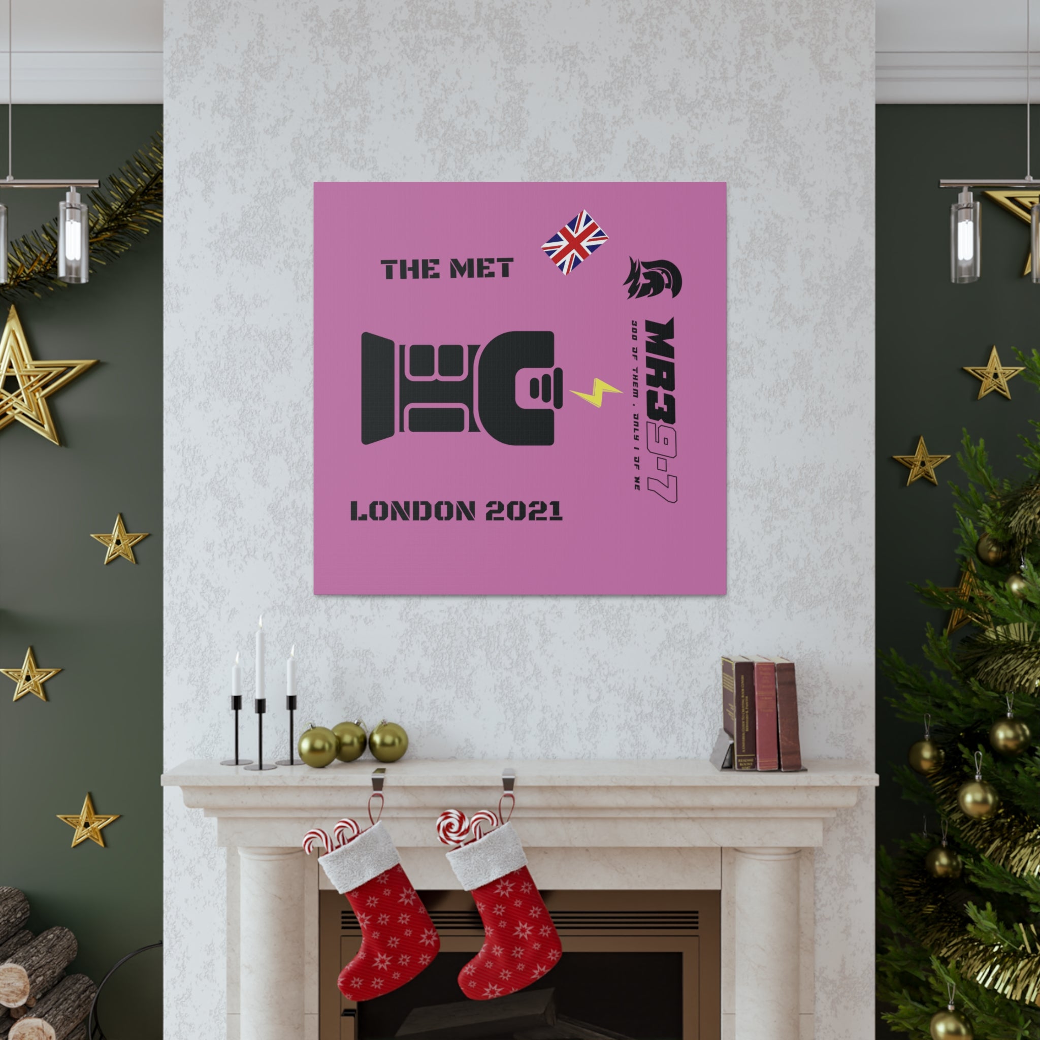 Canvas Gallery Wraps MR 39 Tasered by The MET 2021