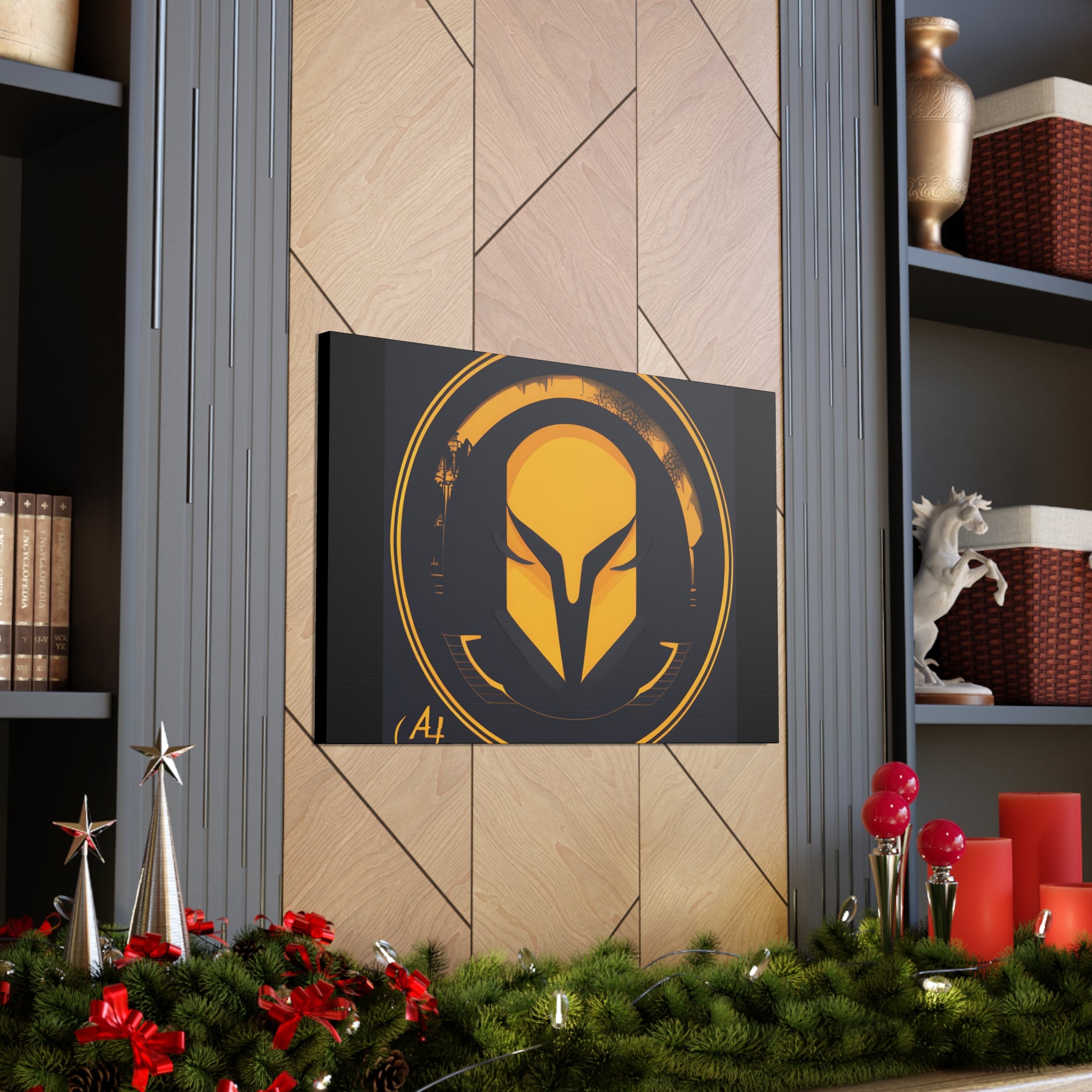 AI Vigilante themed Canvas Gallery Wraps