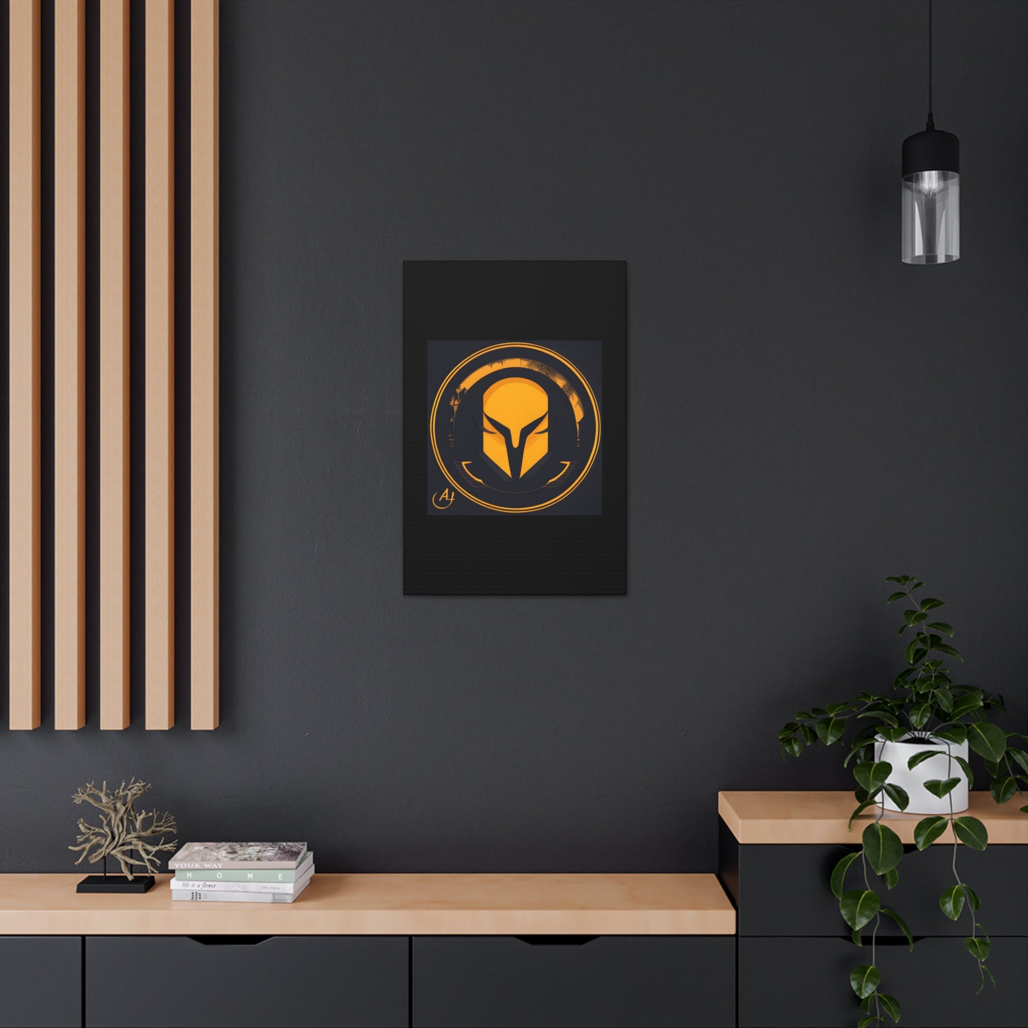 AI Vigilante themed Canvas Gallery Wraps