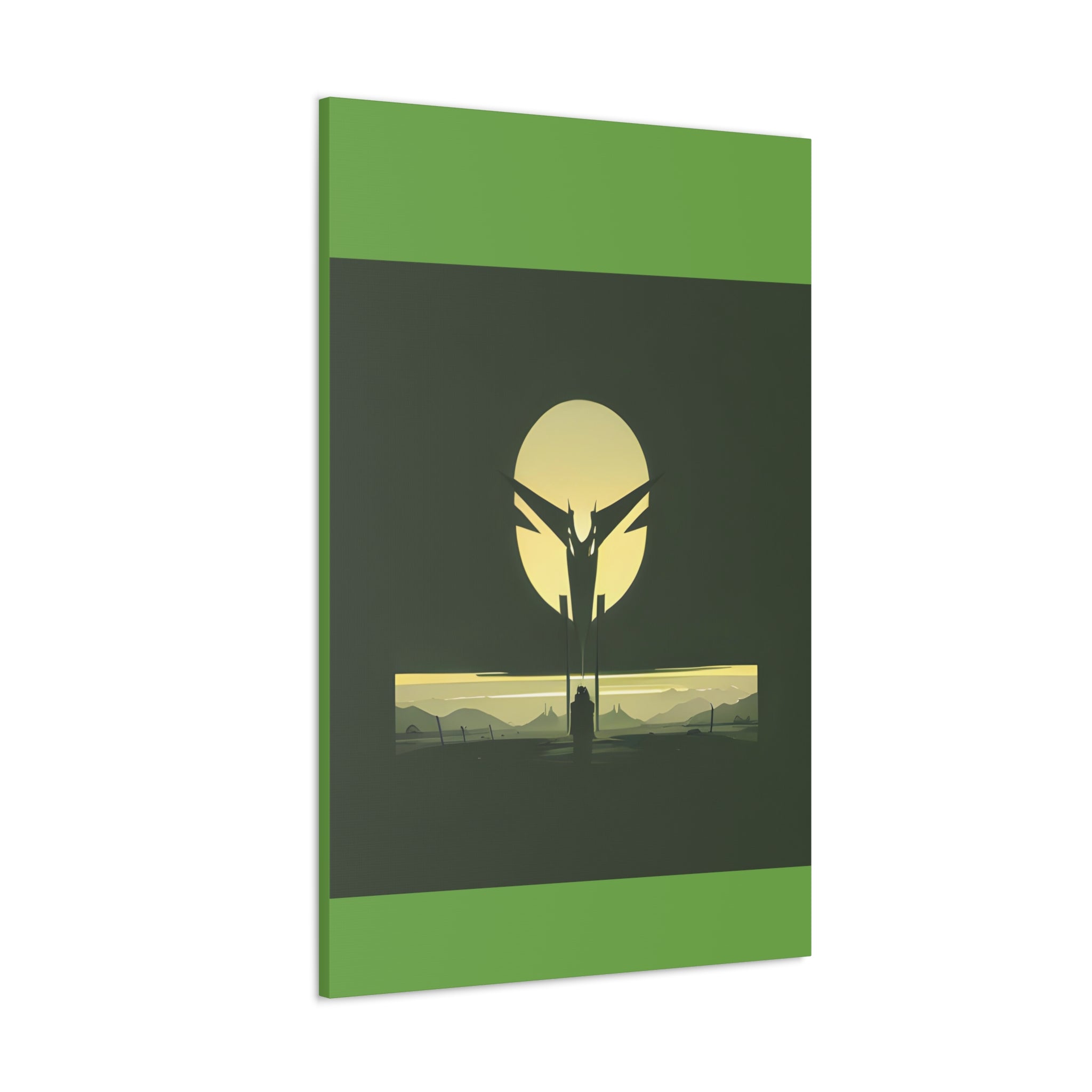 AI Vigilante themed Canvas Gallery Wraps