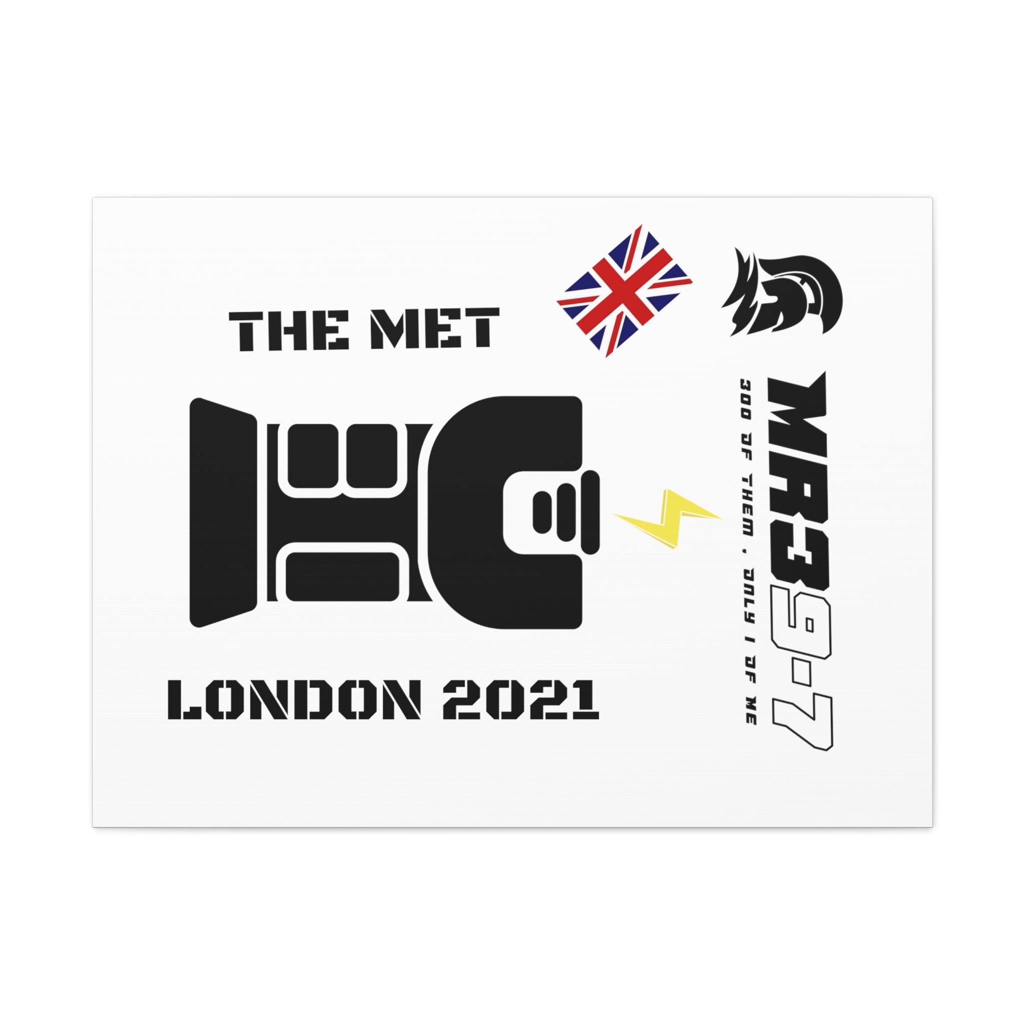 Copy of Canvas Gallery Wraps MR 39 Tasered by The MET 2021