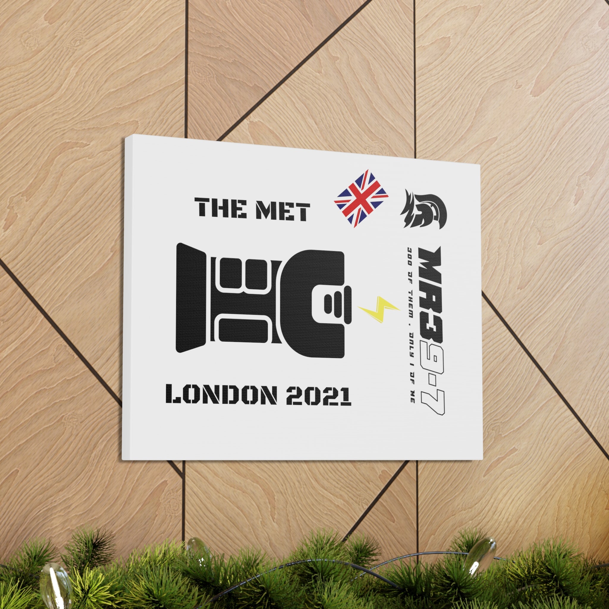 Copy of Canvas Gallery Wraps MR 39 Tasered by The MET 2021
