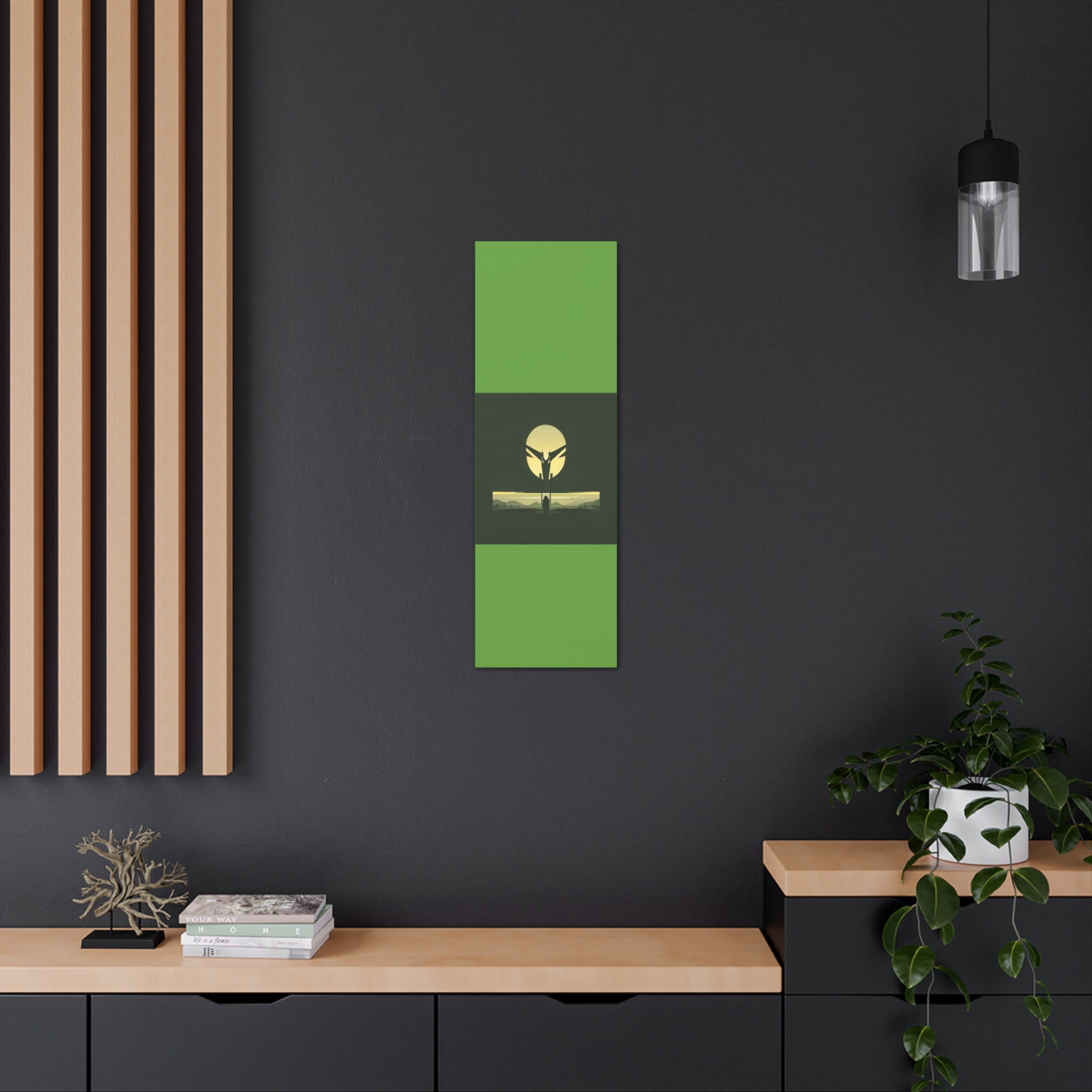 AI Vigilante themed Canvas Gallery Wraps