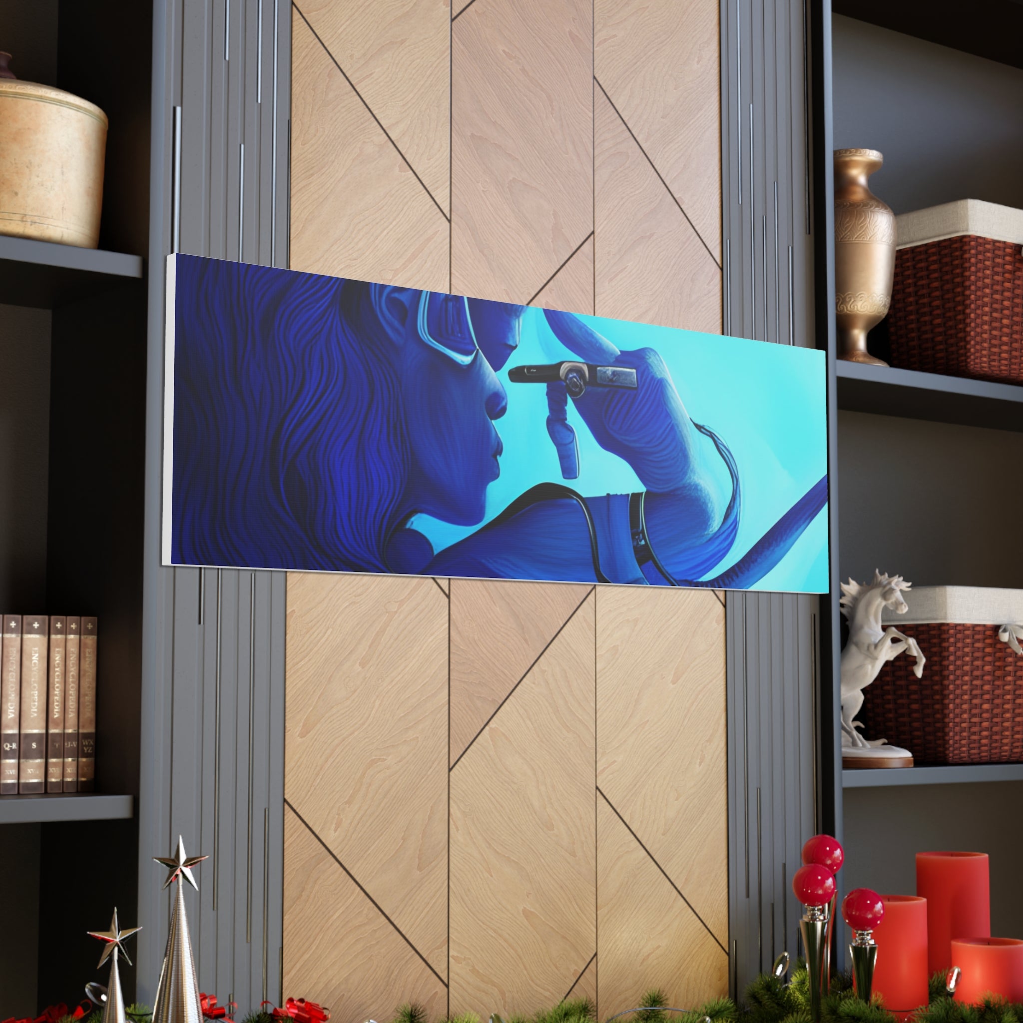 Canvas Gallery Wraps AI•Scuba Dive 1P Q&C generated