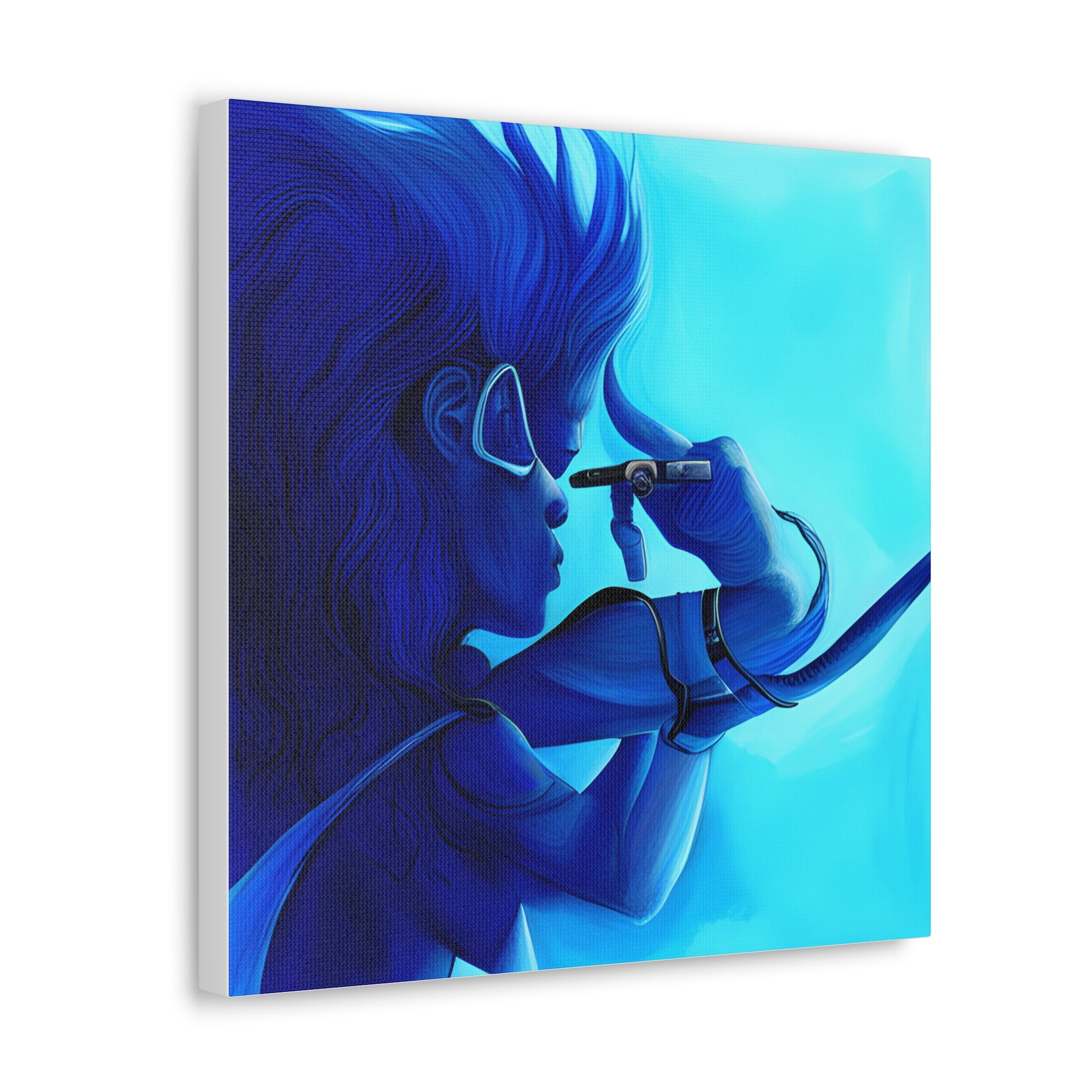 Canvas Gallery Wraps AI•Scuba Dive 1P QEII & Country generated