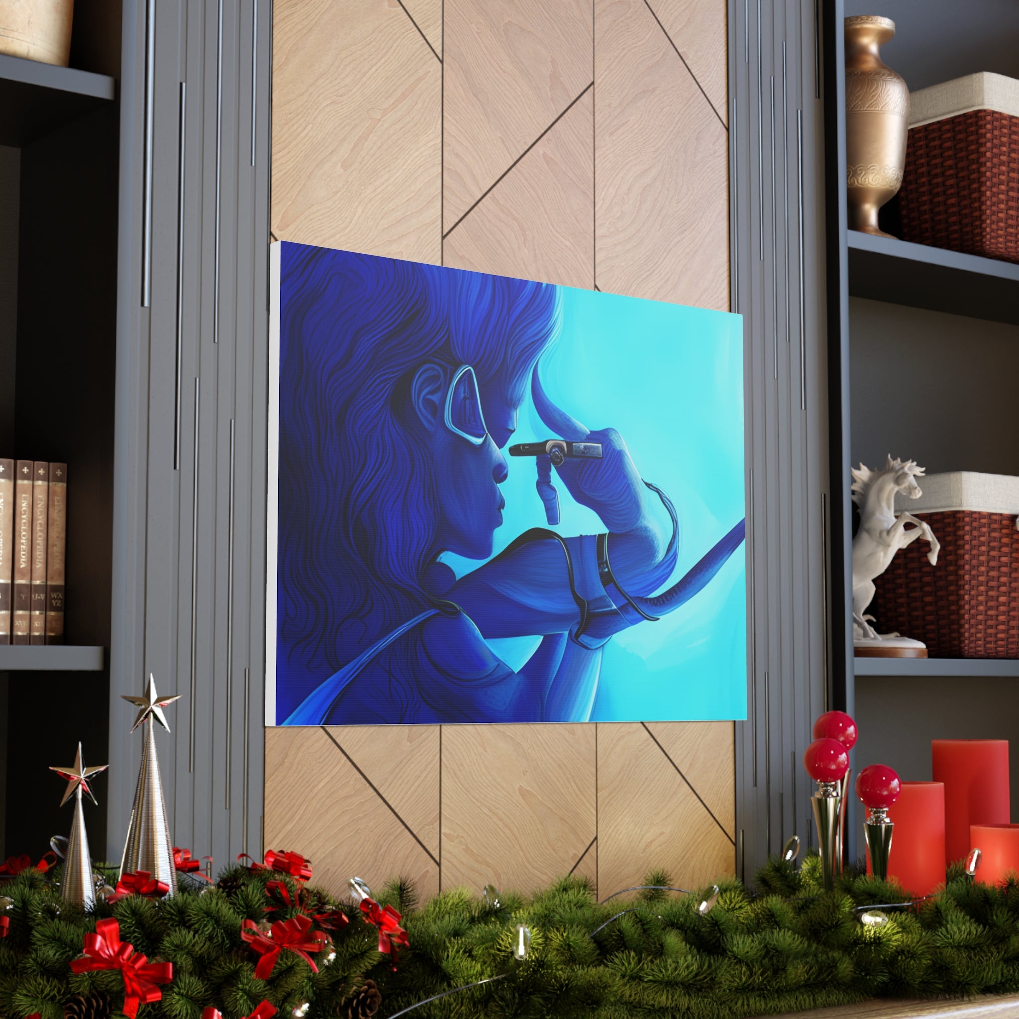 Canvas Gallery Wraps AI•Scuba Dive 1P Q&C generated