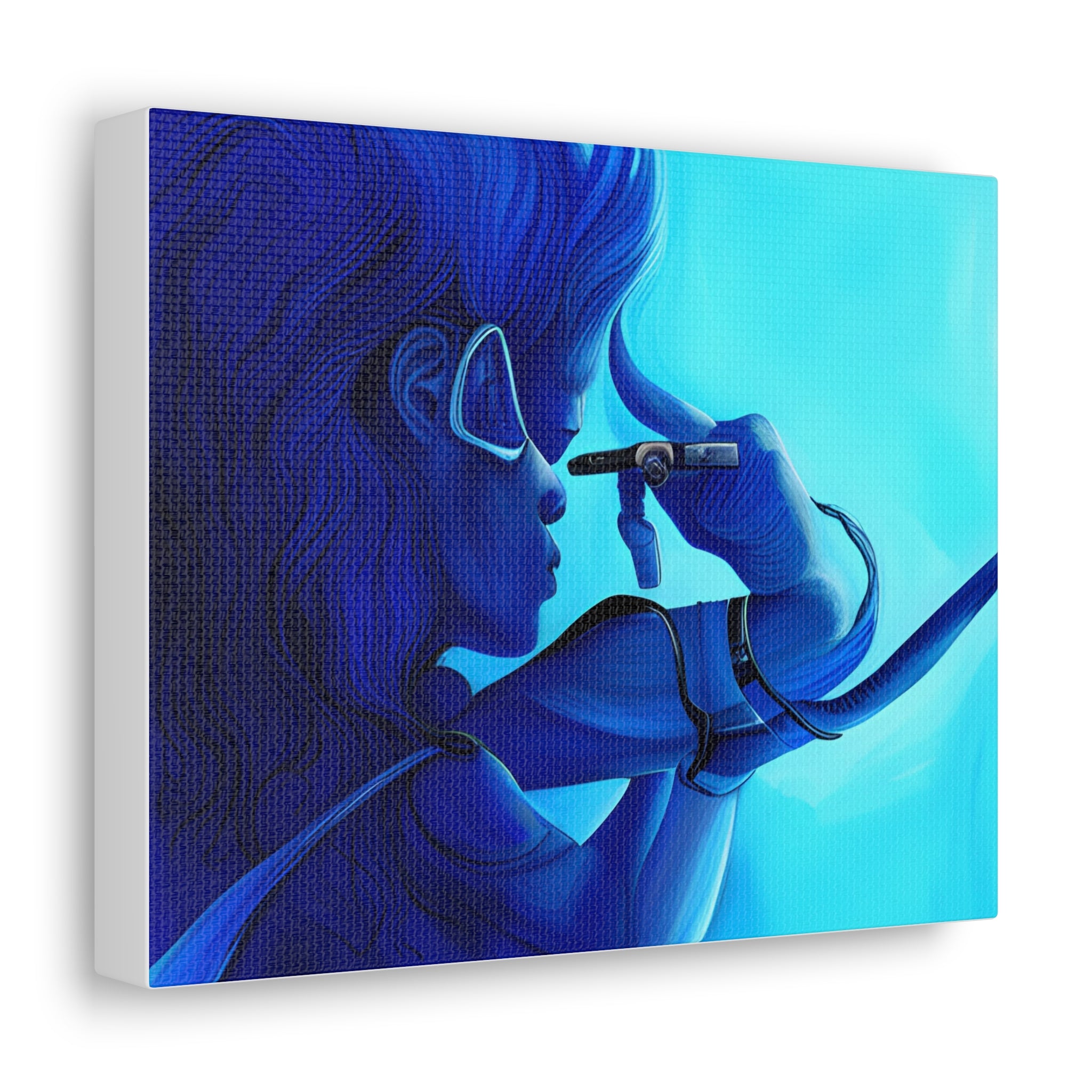 Canvas Gallery Wraps AI•Scuba Dive 1P Q&C generated