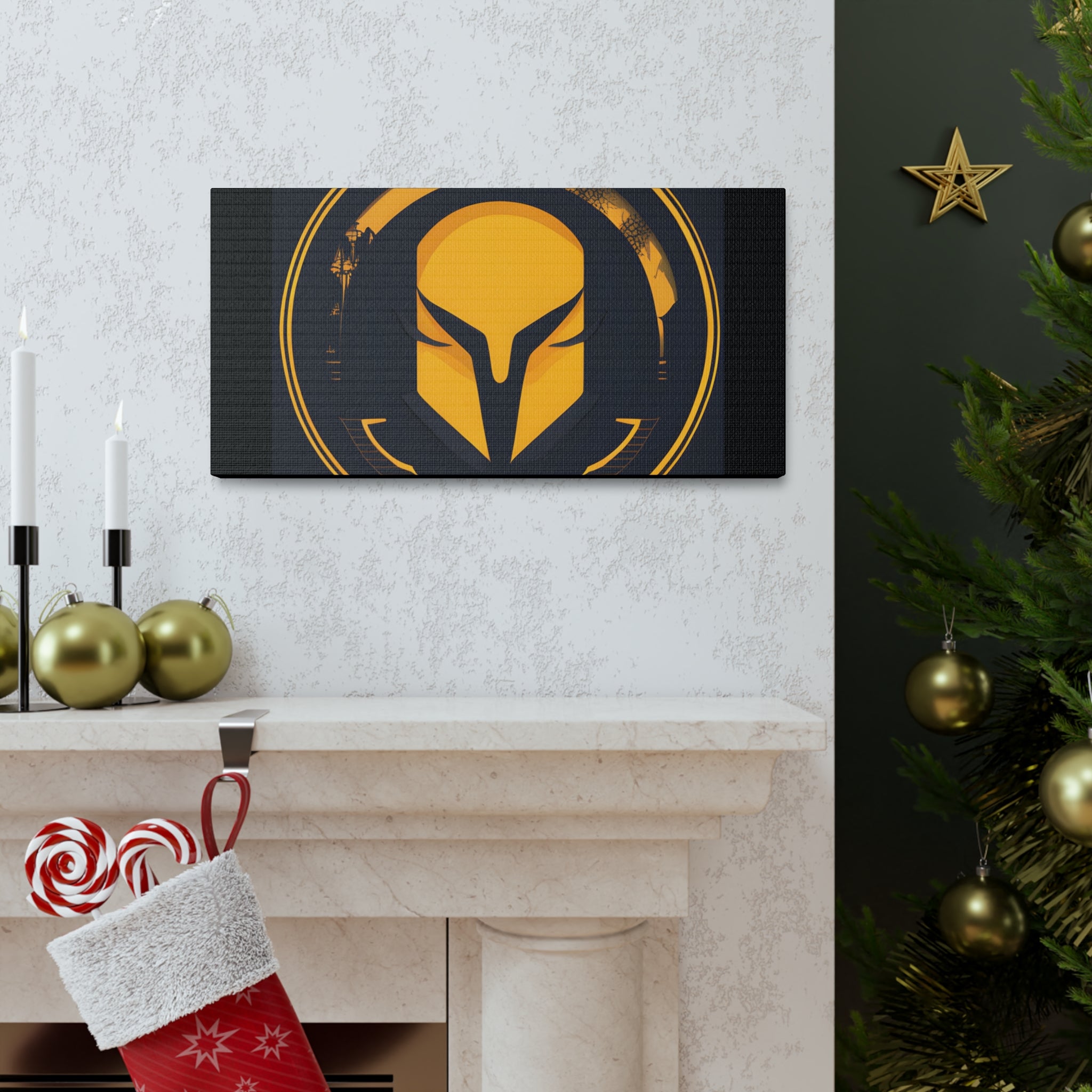 AI Vigilante themed Canvas Gallery Wraps