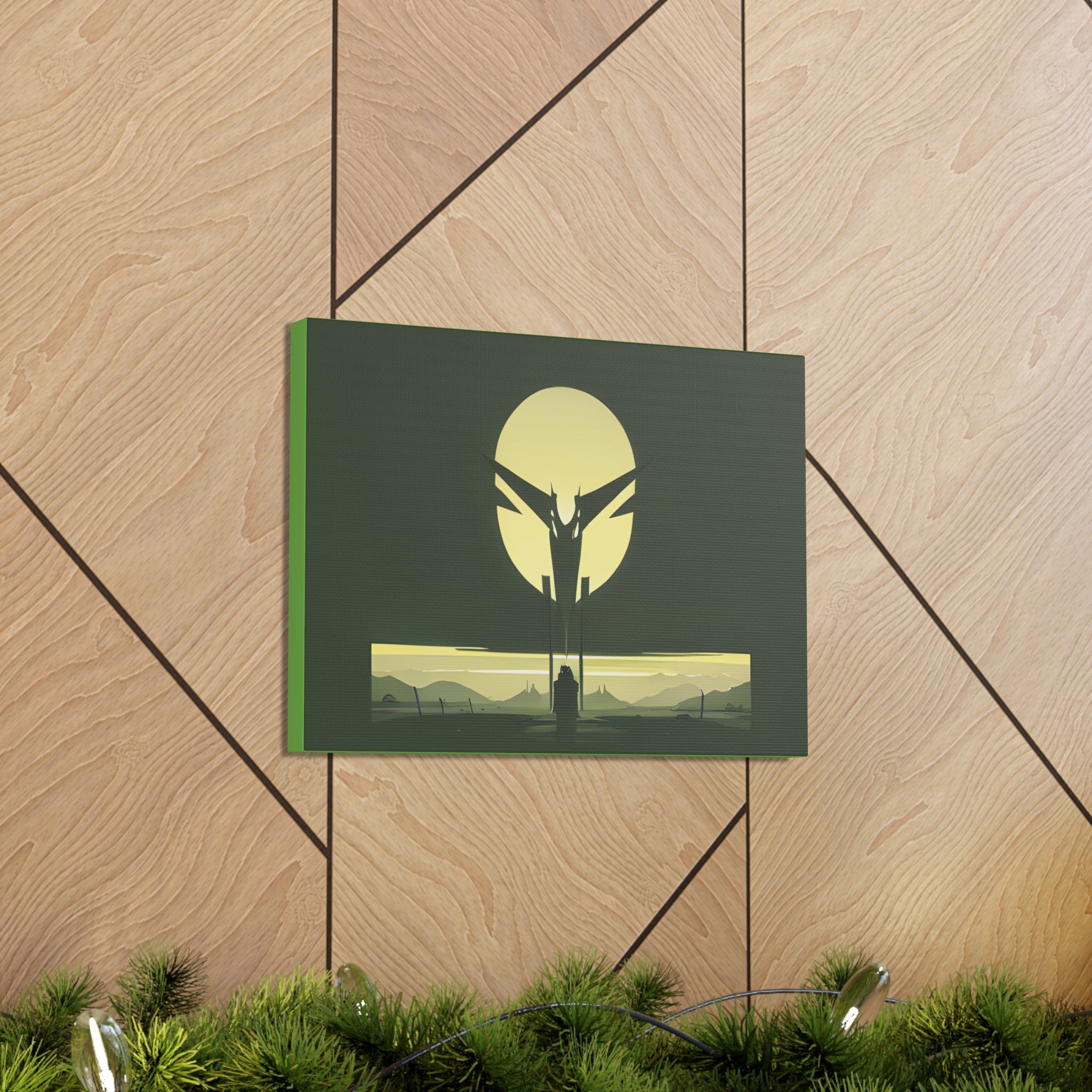 AI Vigilante themed Canvas Gallery Wraps