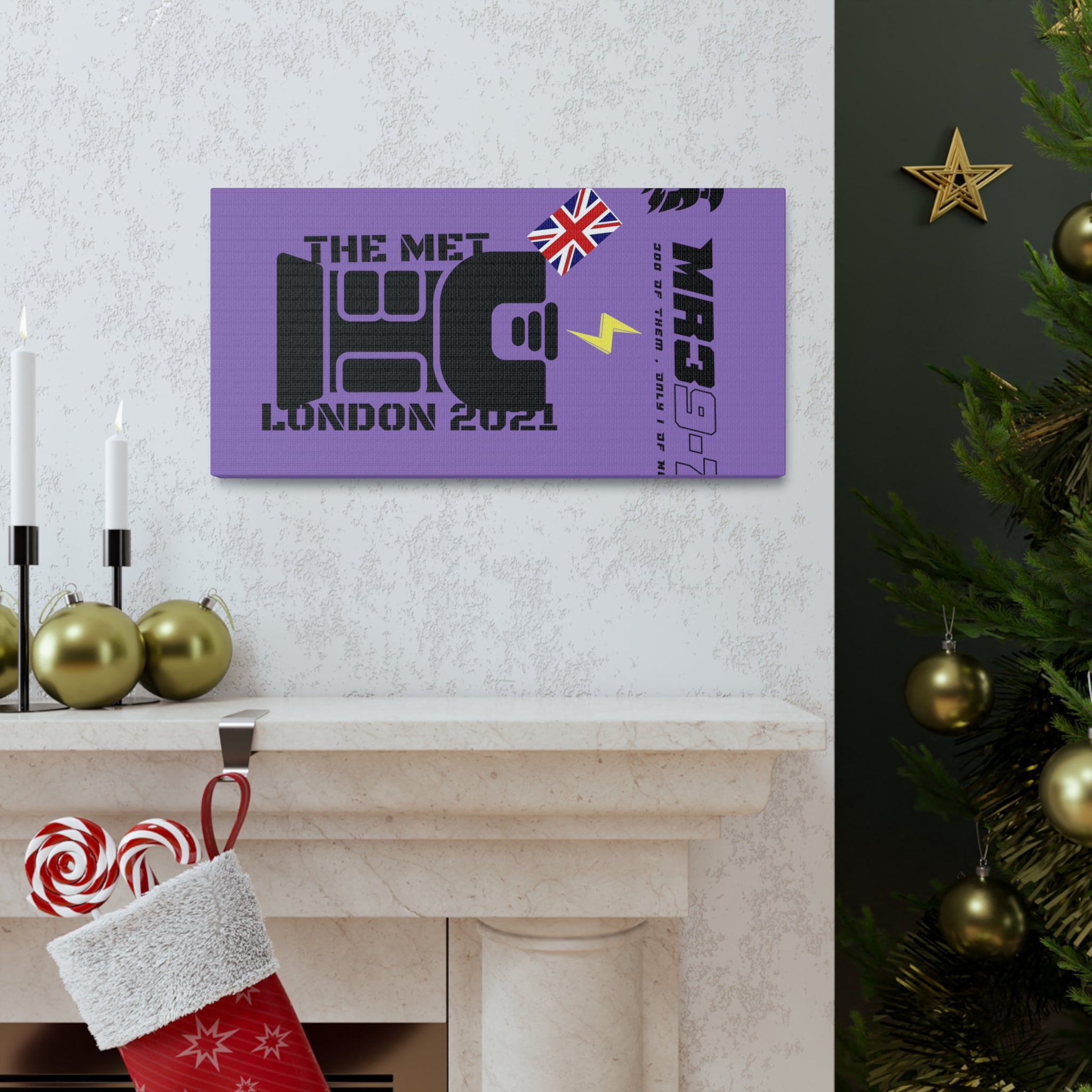 Copy of Canvas Gallery Wraps MR 39 Tasered by The MET 2021