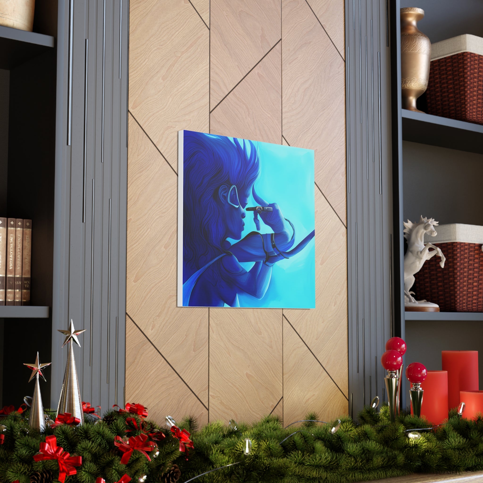 Canvas Gallery Wraps AI•Scuba Dive 1P QEII & Country generated