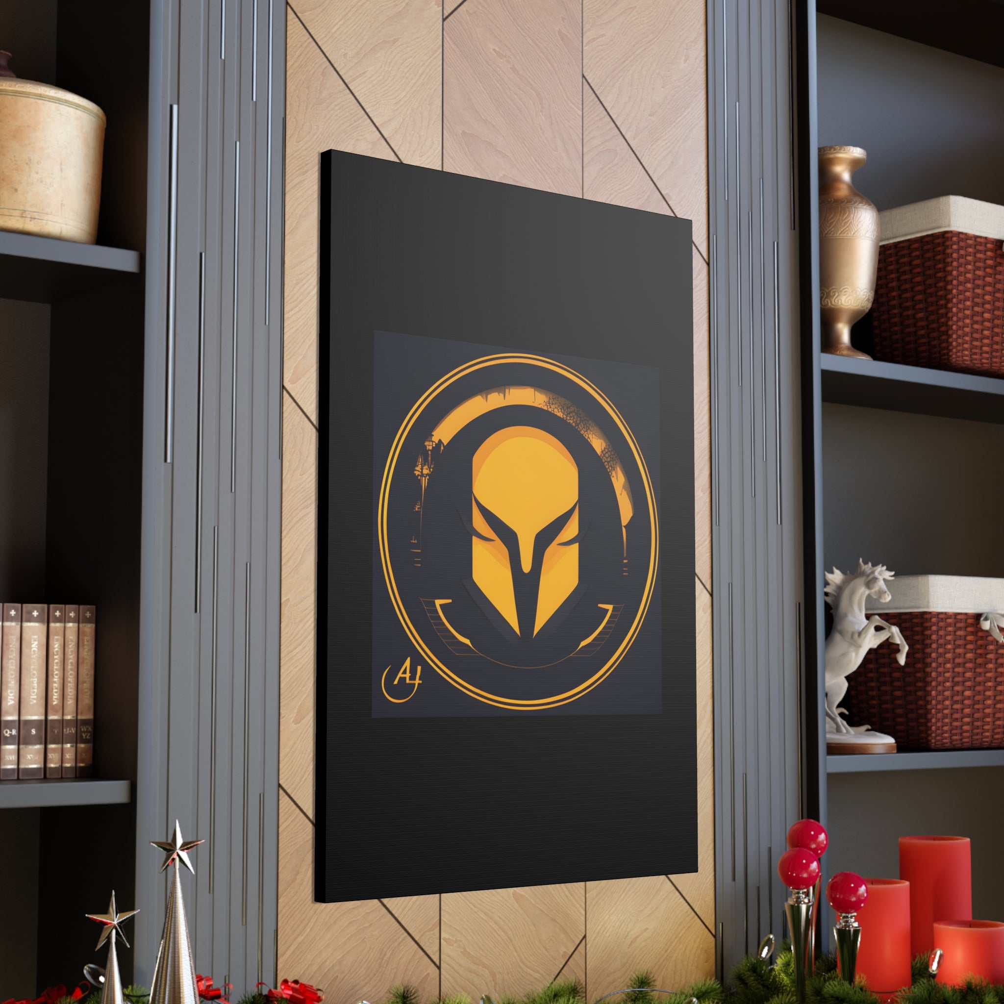 AI Vigilante themed Canvas Gallery Wraps