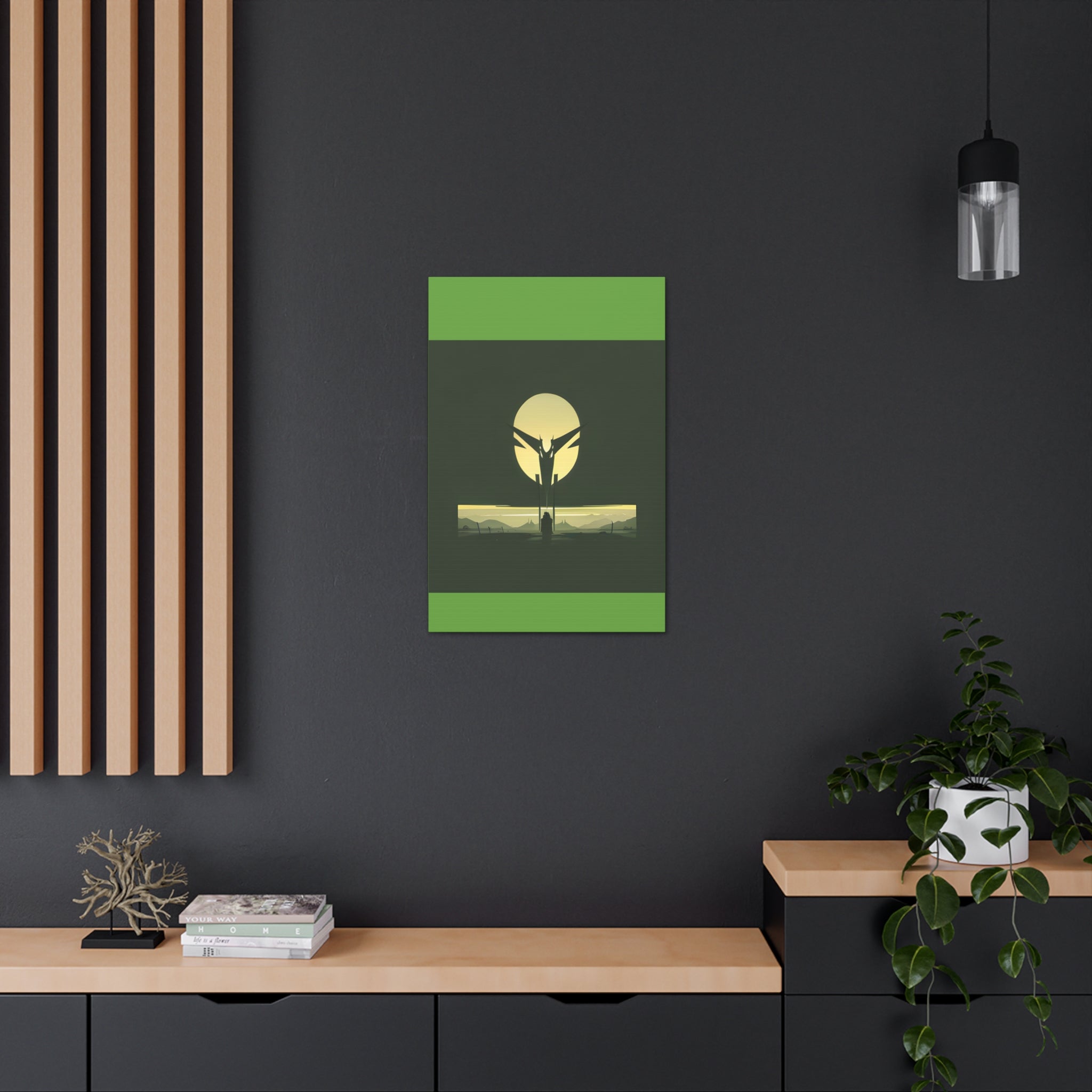 AI Vigilante themed Canvas Gallery Wraps