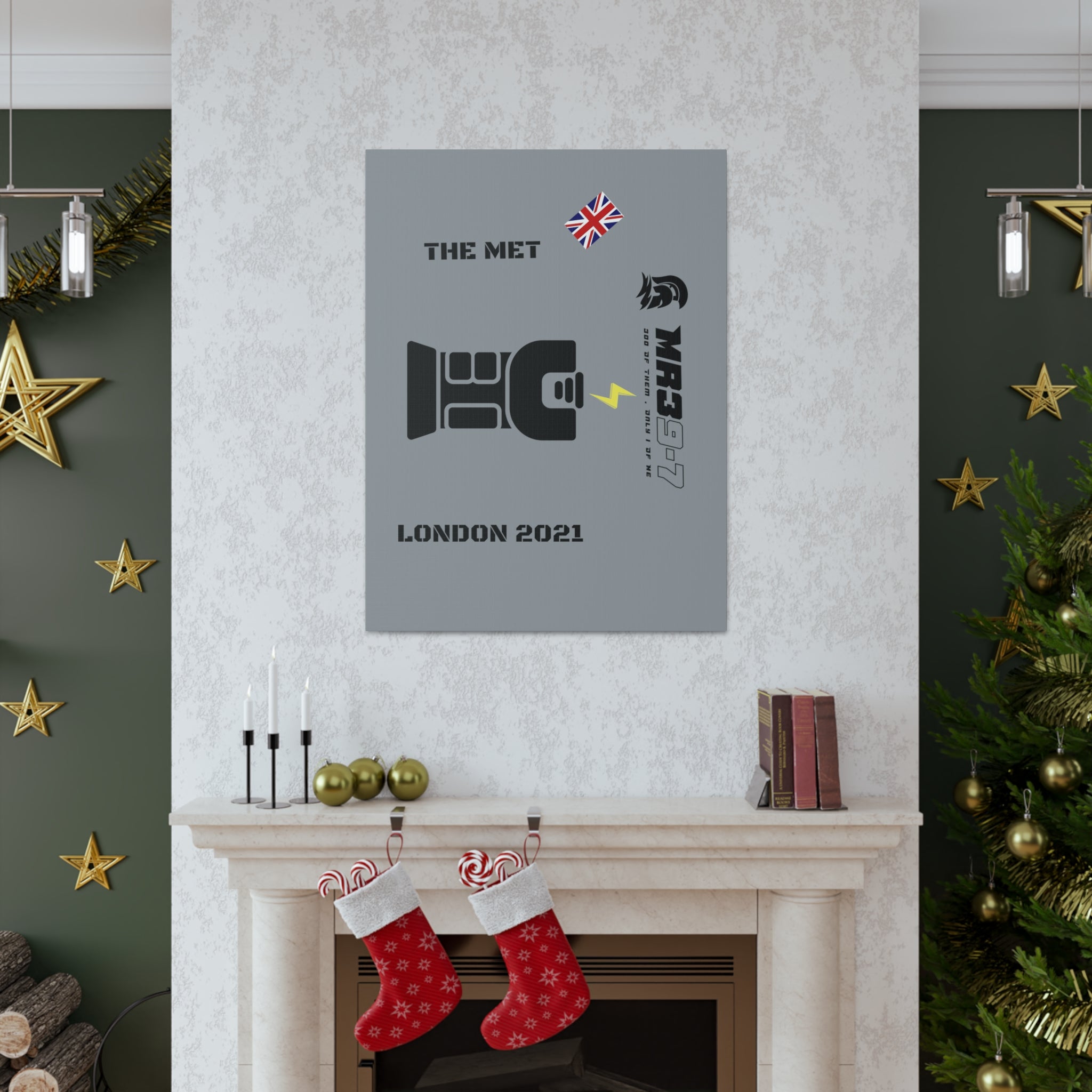 Copy of Canvas Gallery Wraps MR 39 Tasered by The MET 2021