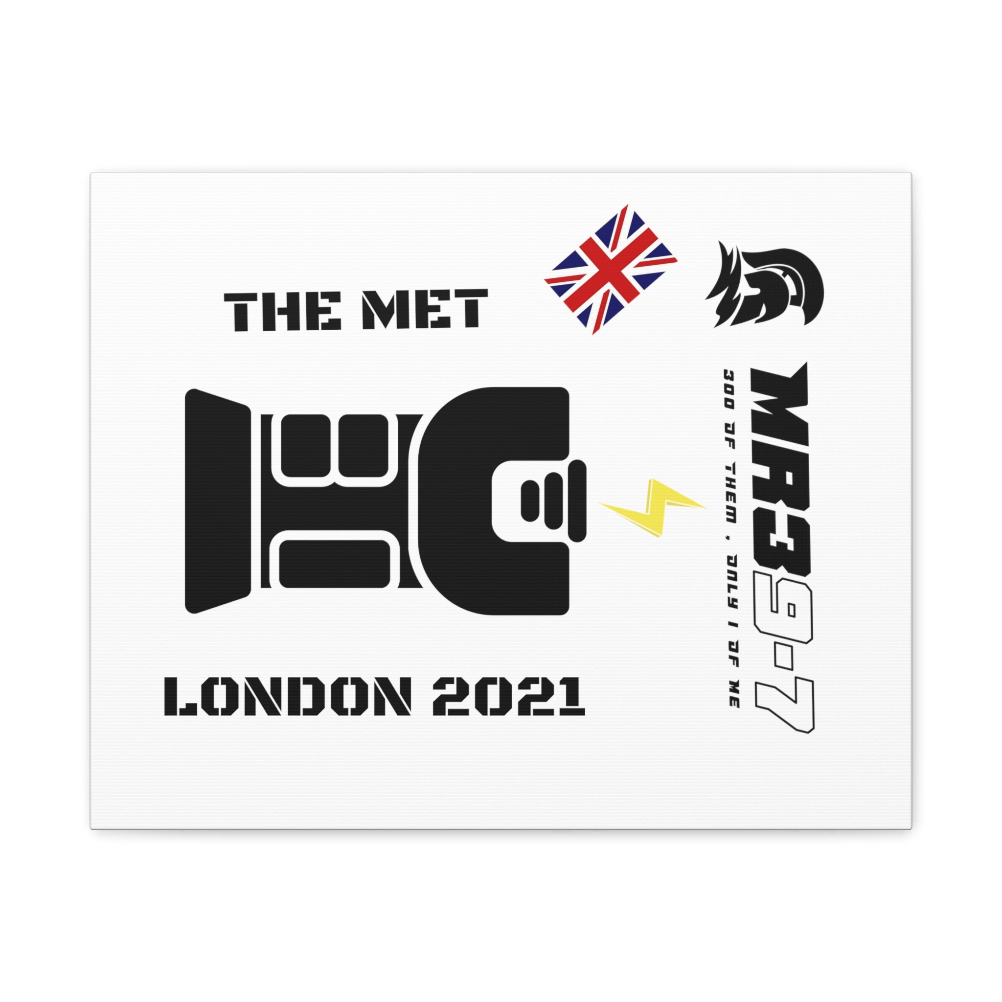 Copy of Canvas Gallery Wraps MR 39 Tasered by The MET 2021