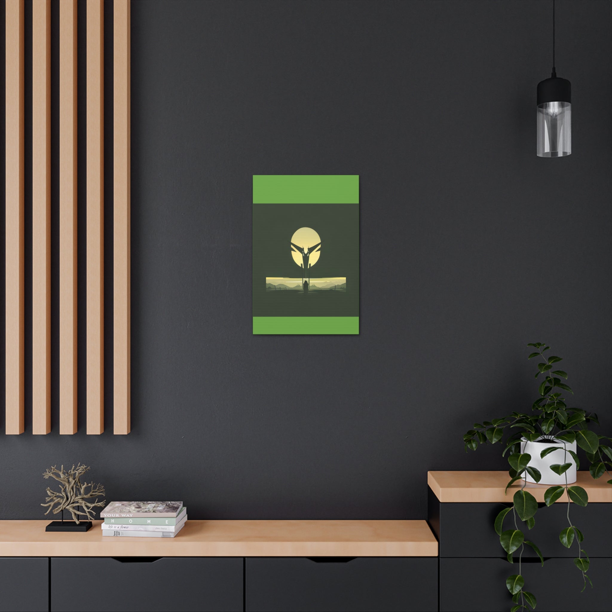 AI Vigilante themed Canvas Gallery Wraps