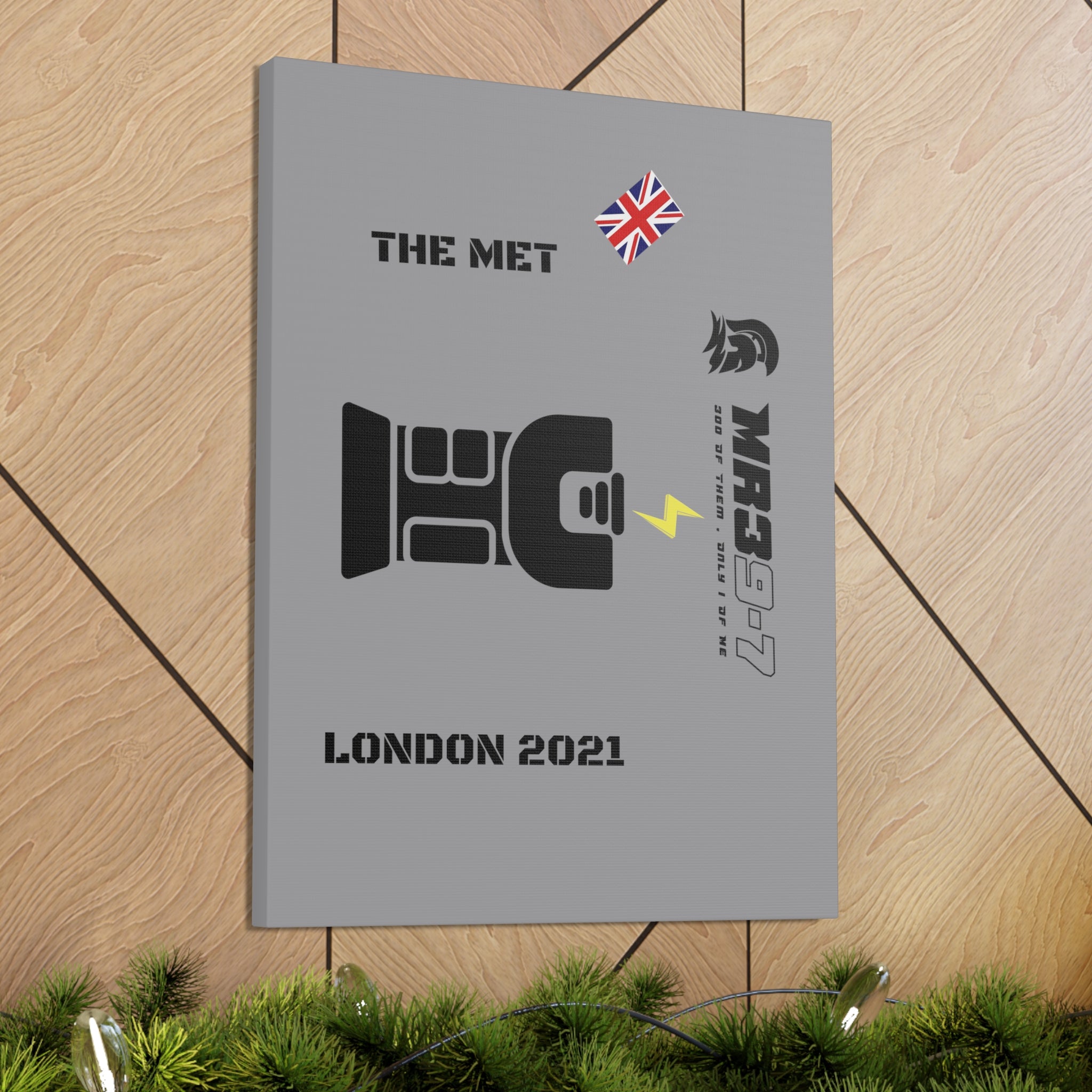 Copy of Canvas Gallery Wraps MR 39 Tasered by The MET 2021