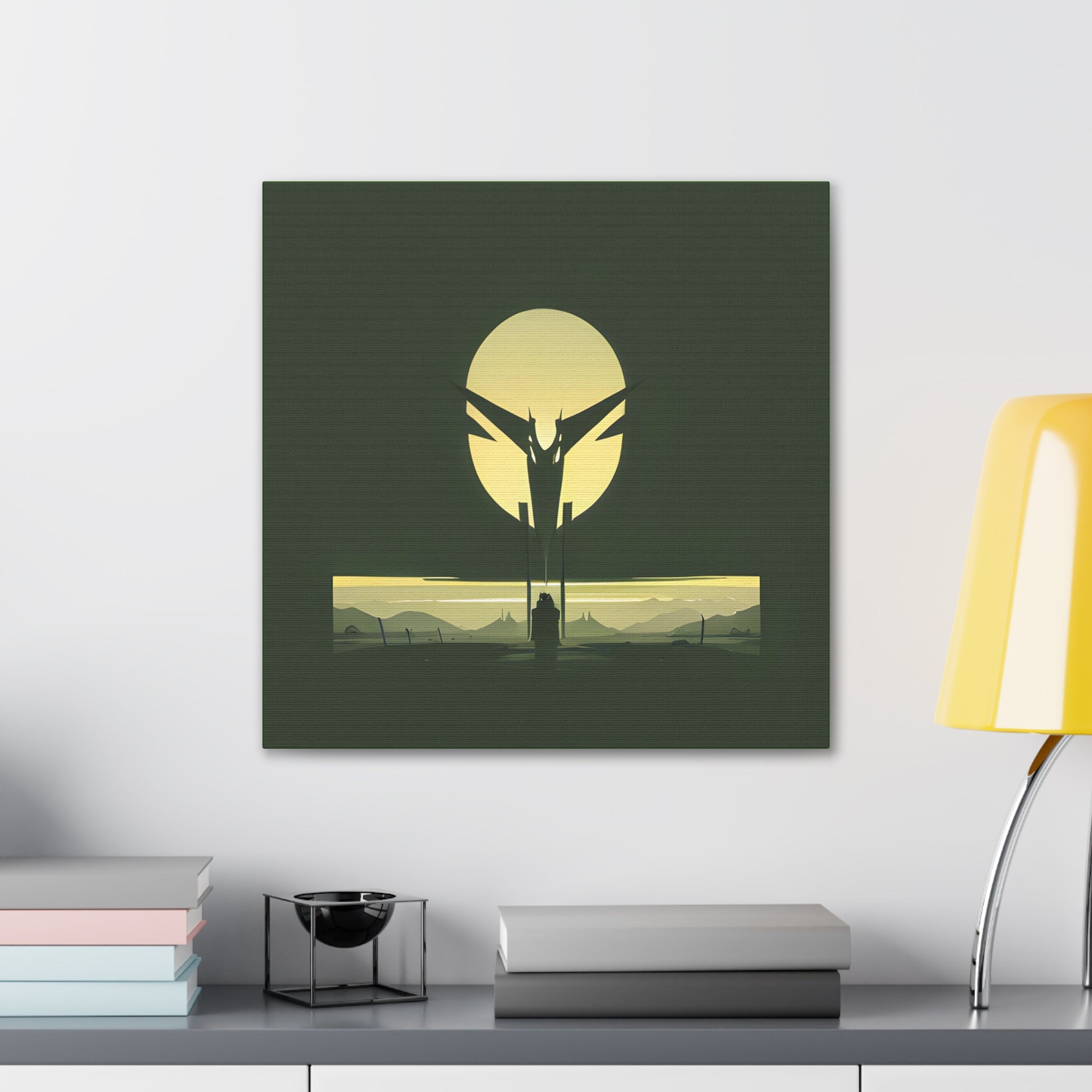 AI Vigilante themed Canvas Gallery Wraps