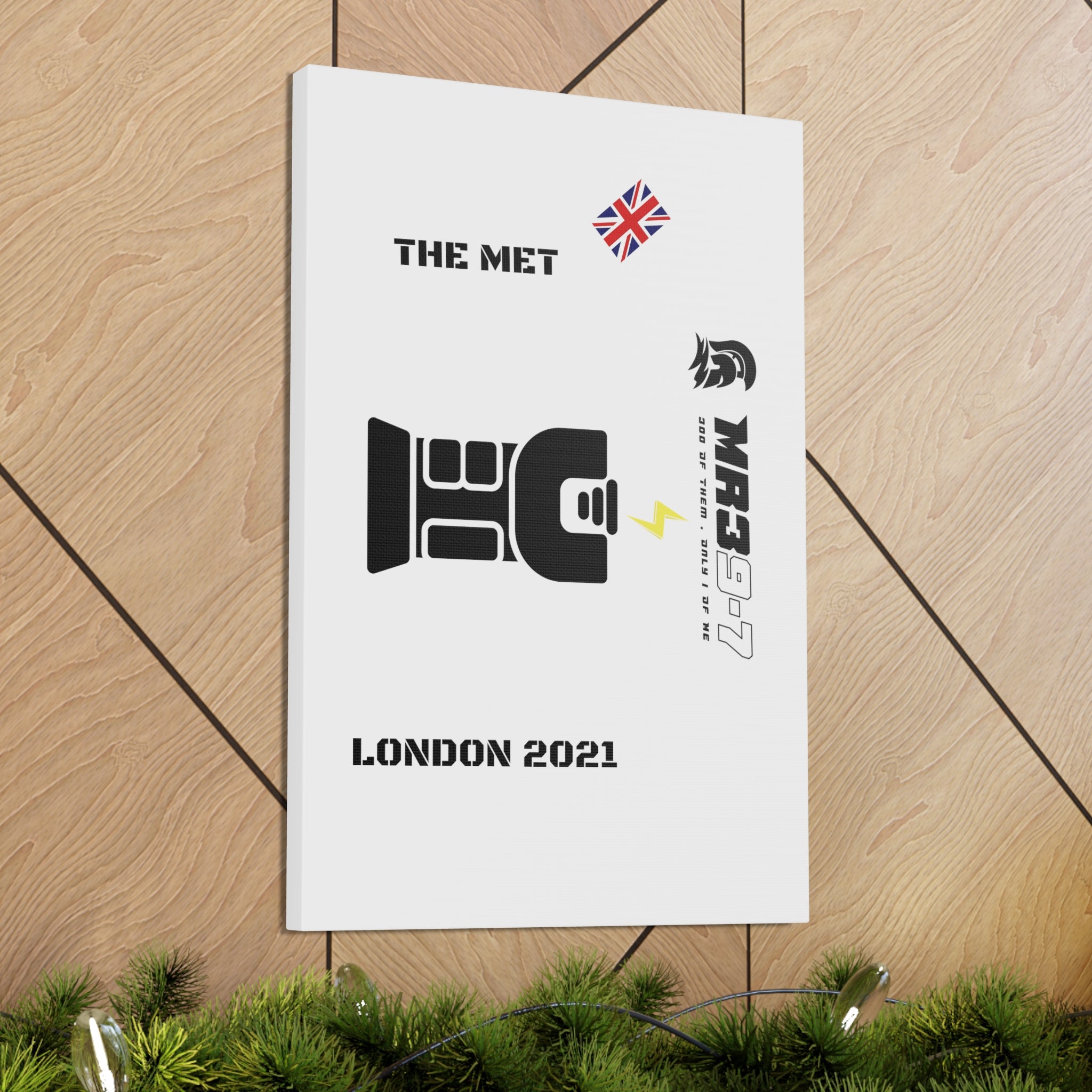 Copy of Canvas Gallery Wraps MR 39 Tasered by The MET 2021