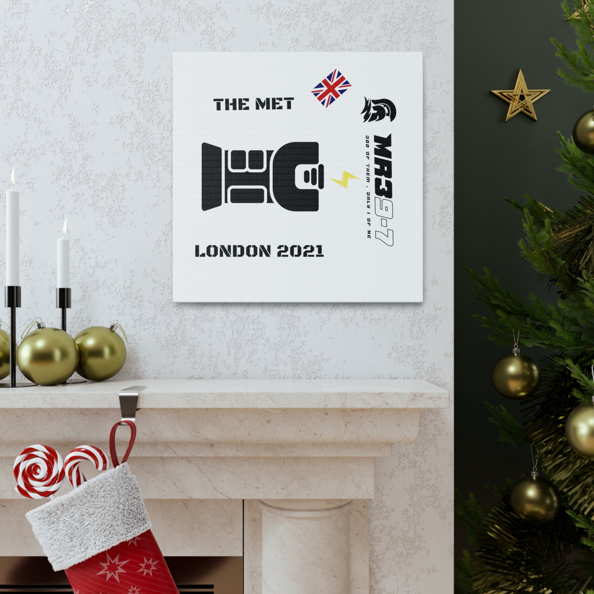 Copy of Canvas Gallery Wraps MR 39 Tasered by The MET 2021