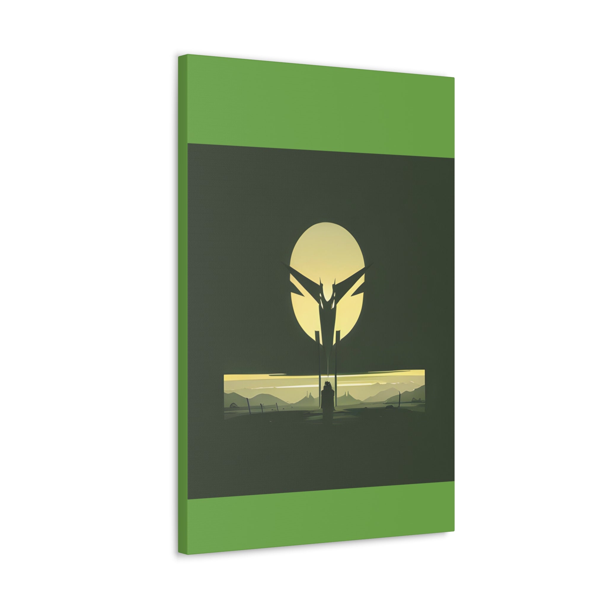 AI Vigilante themed Canvas Gallery Wraps