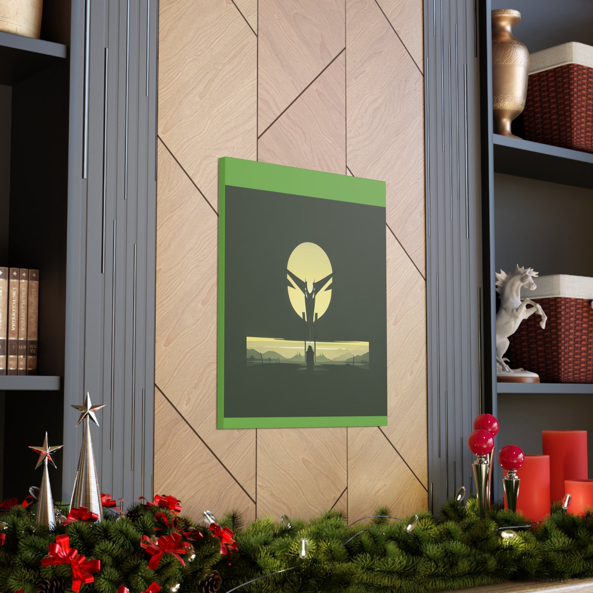 AI Vigilante themed Canvas Gallery Wraps