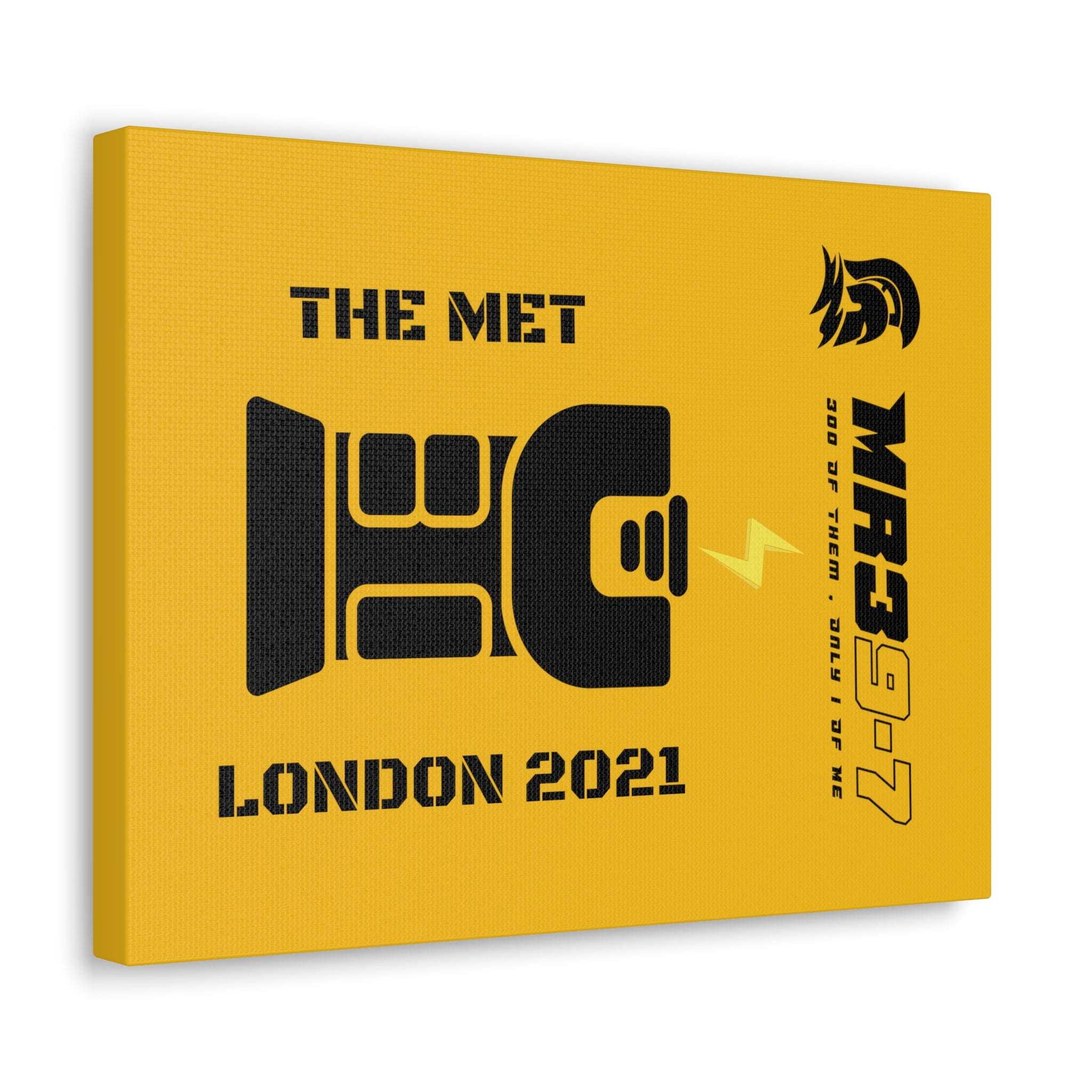 Canvas Gallery Wraps MR 39 Tasered by THe MET 2021