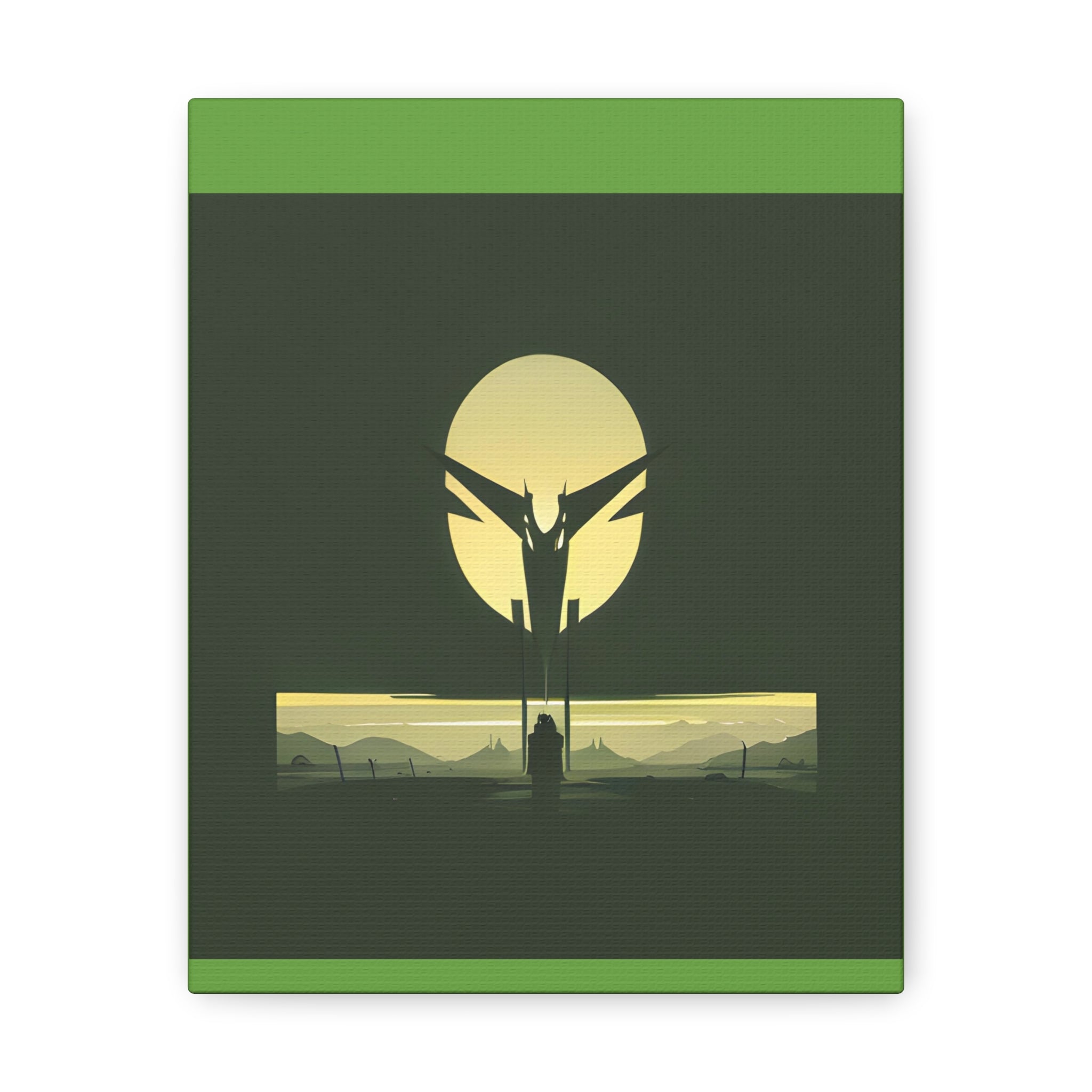 AI Vigilante themed Canvas Gallery Wraps