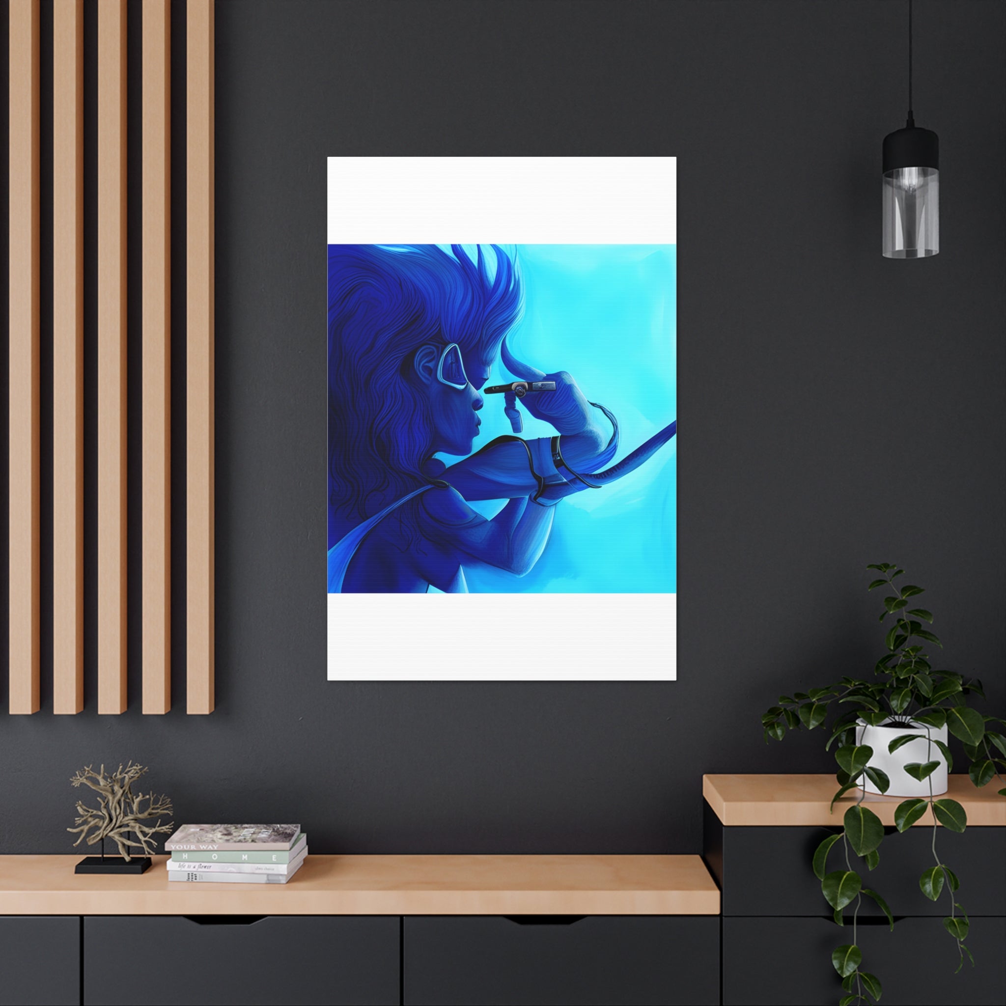 Canvas Gallery Wraps AI•Scuba Dive 1P Q&C generated