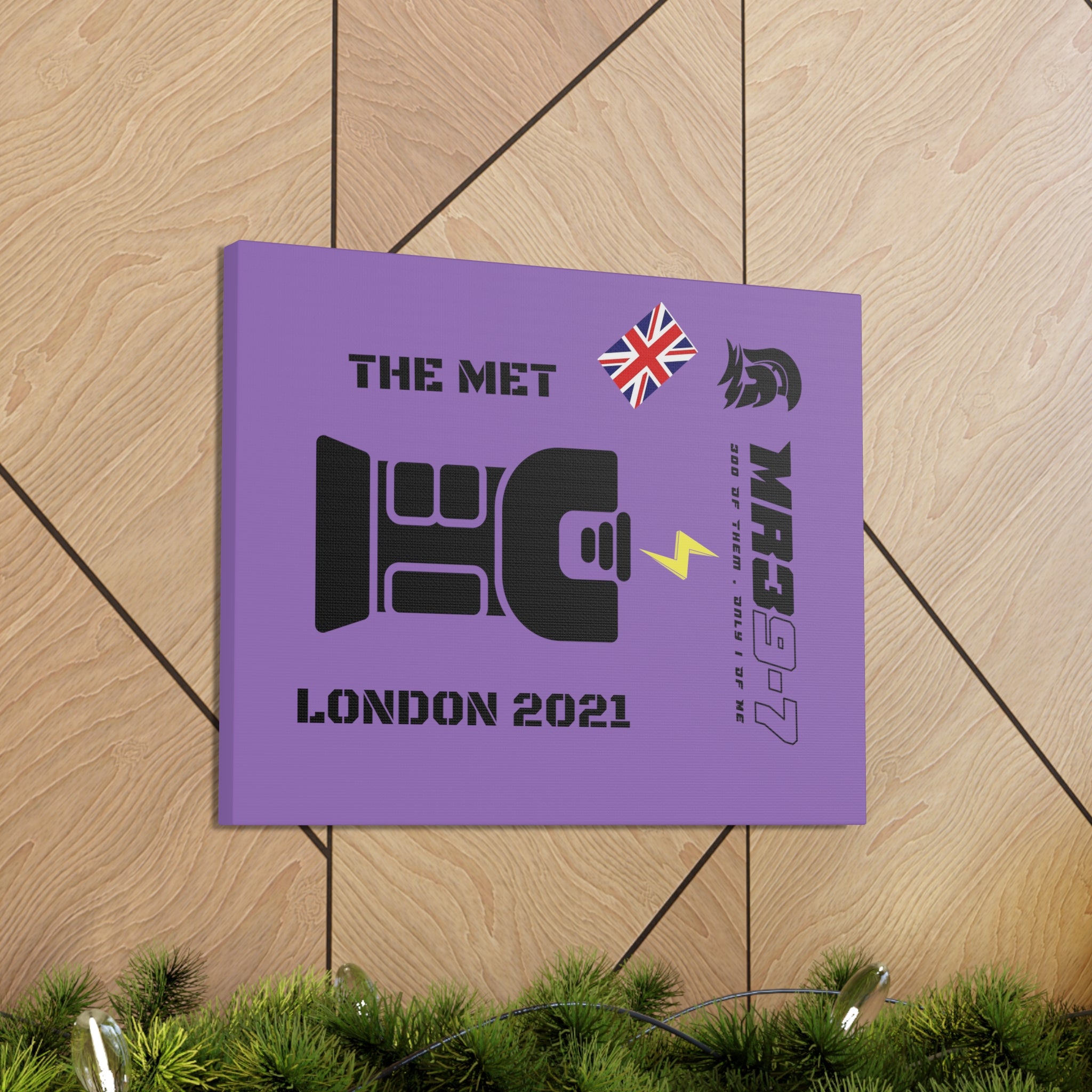 Copy of Canvas Gallery Wraps MR 39 Tasered by The MET 2021