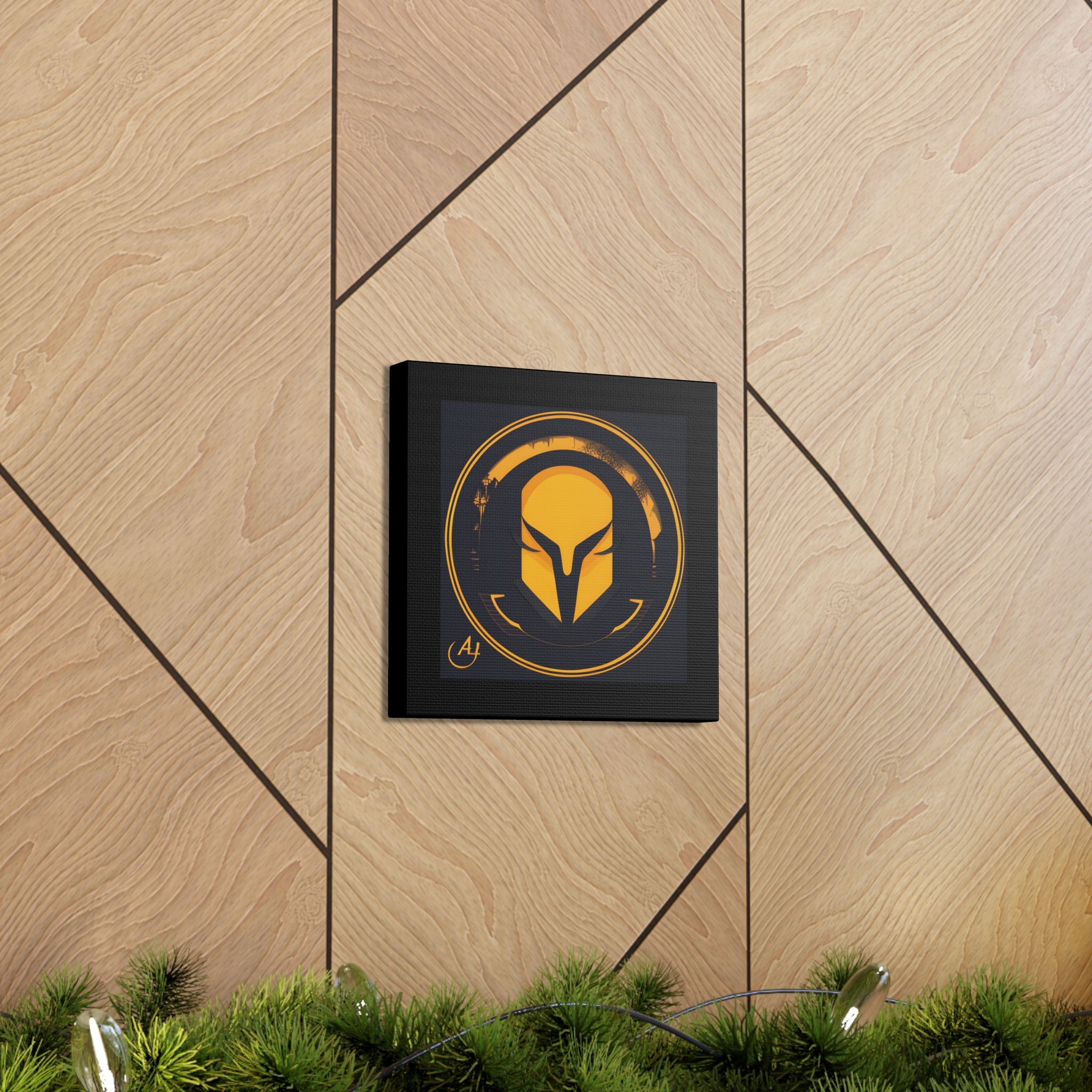 AI Vigilante themed Canvas Gallery Wraps