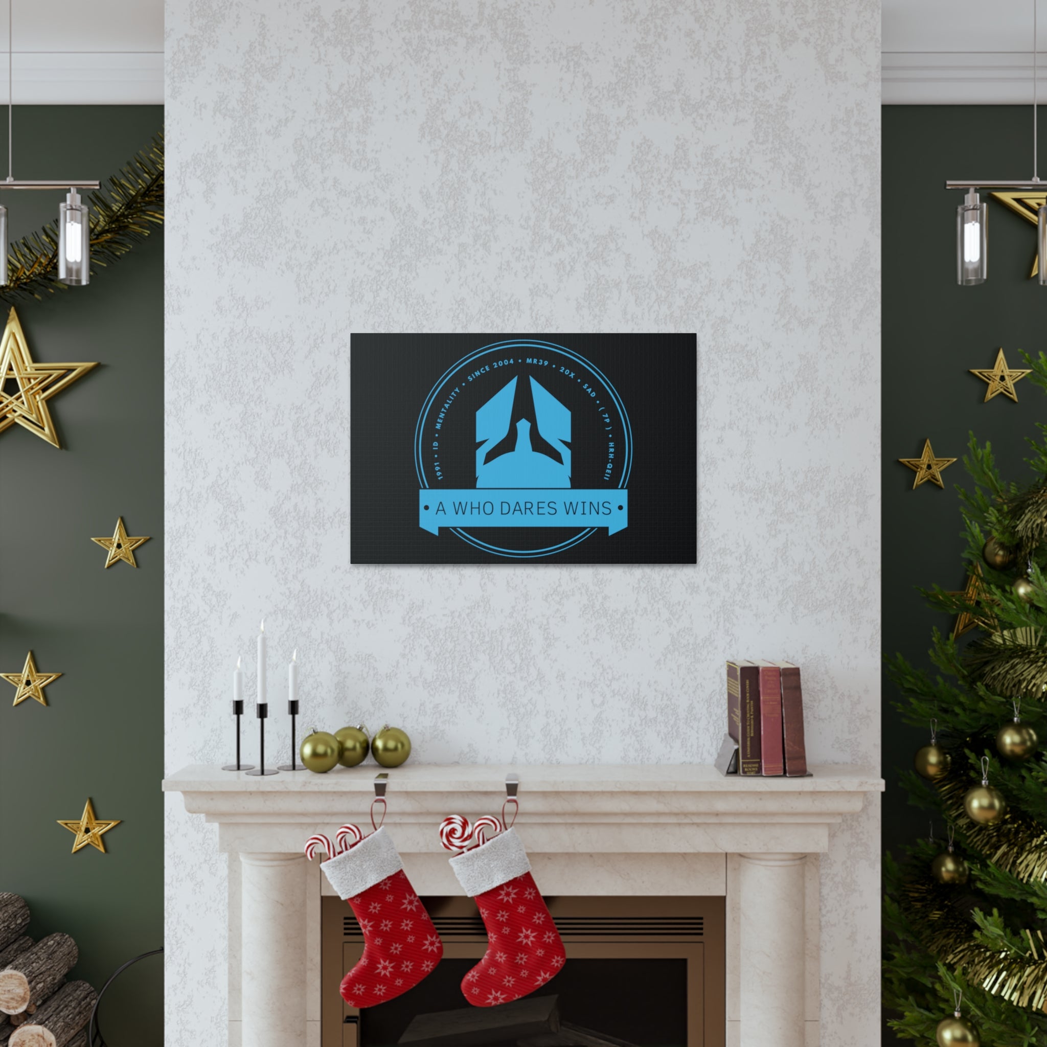 AWDW Vigilante themed Canvas Gallery Wraps