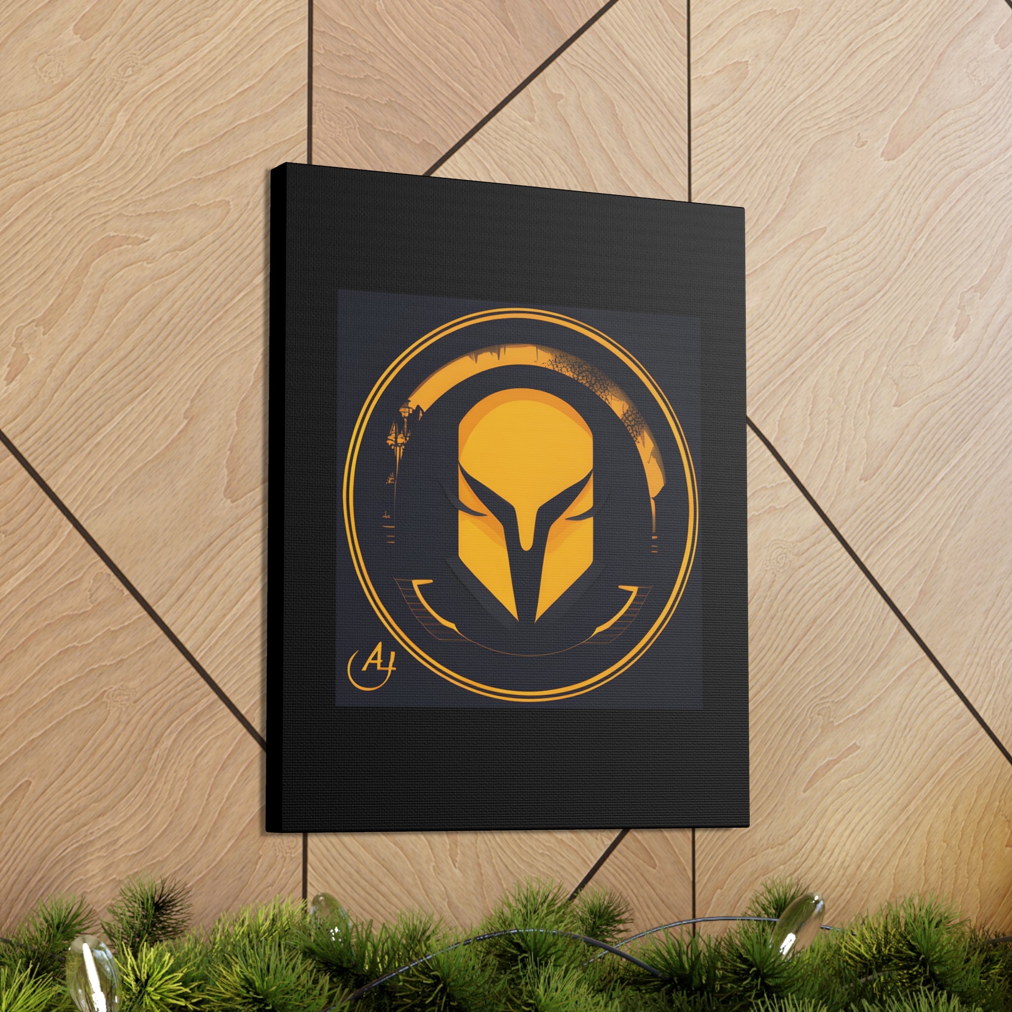AI Vigilante themed Canvas Gallery Wraps