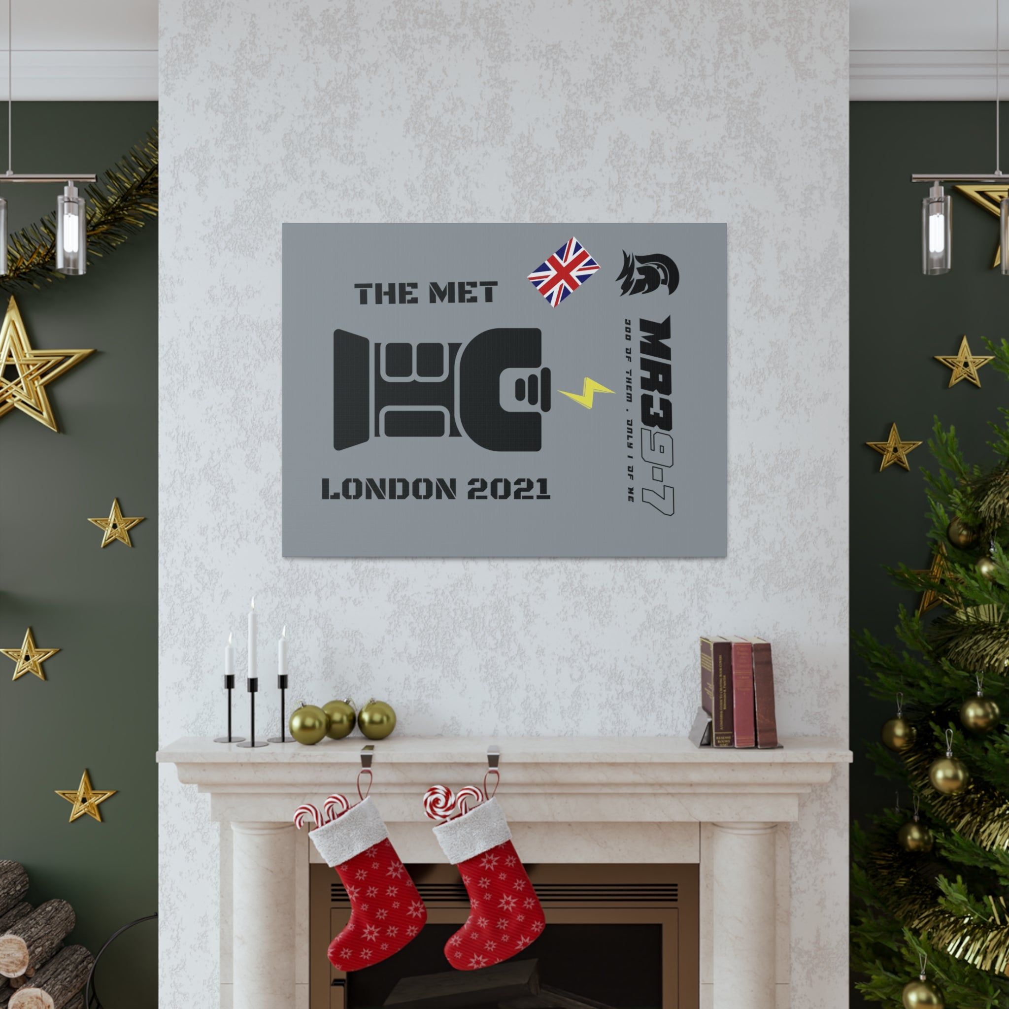 Copy of Canvas Gallery Wraps MR 39 Tasered by The MET 2021