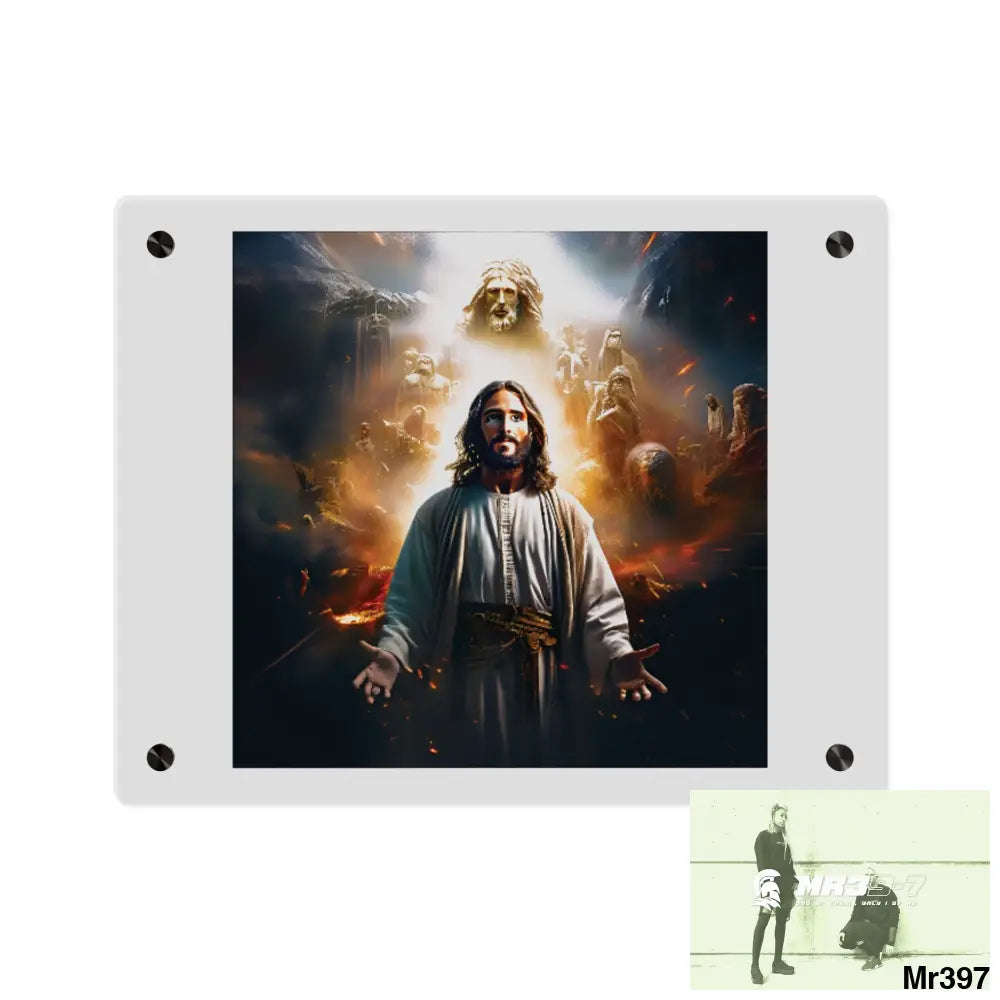 #4th linking all back to UK 2016 to 2024 failures their’s my deaths Gods intervention AI Themed Ltd Edition Acrylic