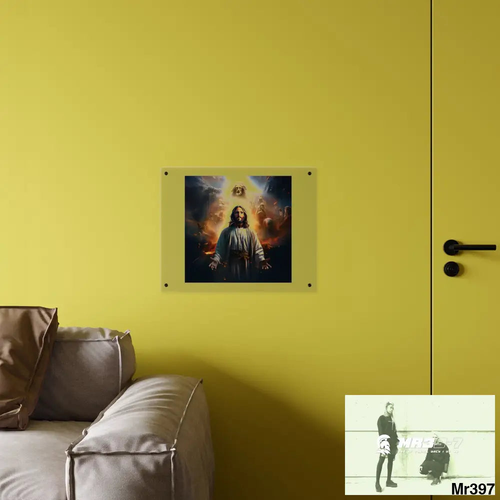 #4th linking all back to UK 2016 to 2024 failures their’s my deaths Gods intervention AI Themed Ltd Edition Acrylic