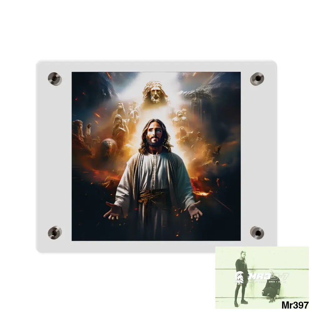 #4th linking all back to UK 2016 to 2024 failures their’s my deaths Gods intervention AI Themed Ltd Edition Acrylic