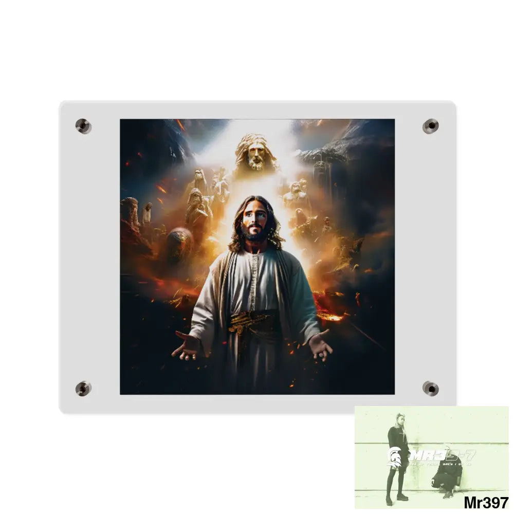 #4th linking all back to UK 2016 to 2024 failures their’s my deaths Gods intervention AI Themed Ltd Edition Acrylic