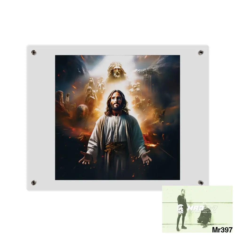 #4th linking all back to UK 2016 to 2024 failures their’s my deaths Gods intervention AI Themed Ltd Edition Acrylic