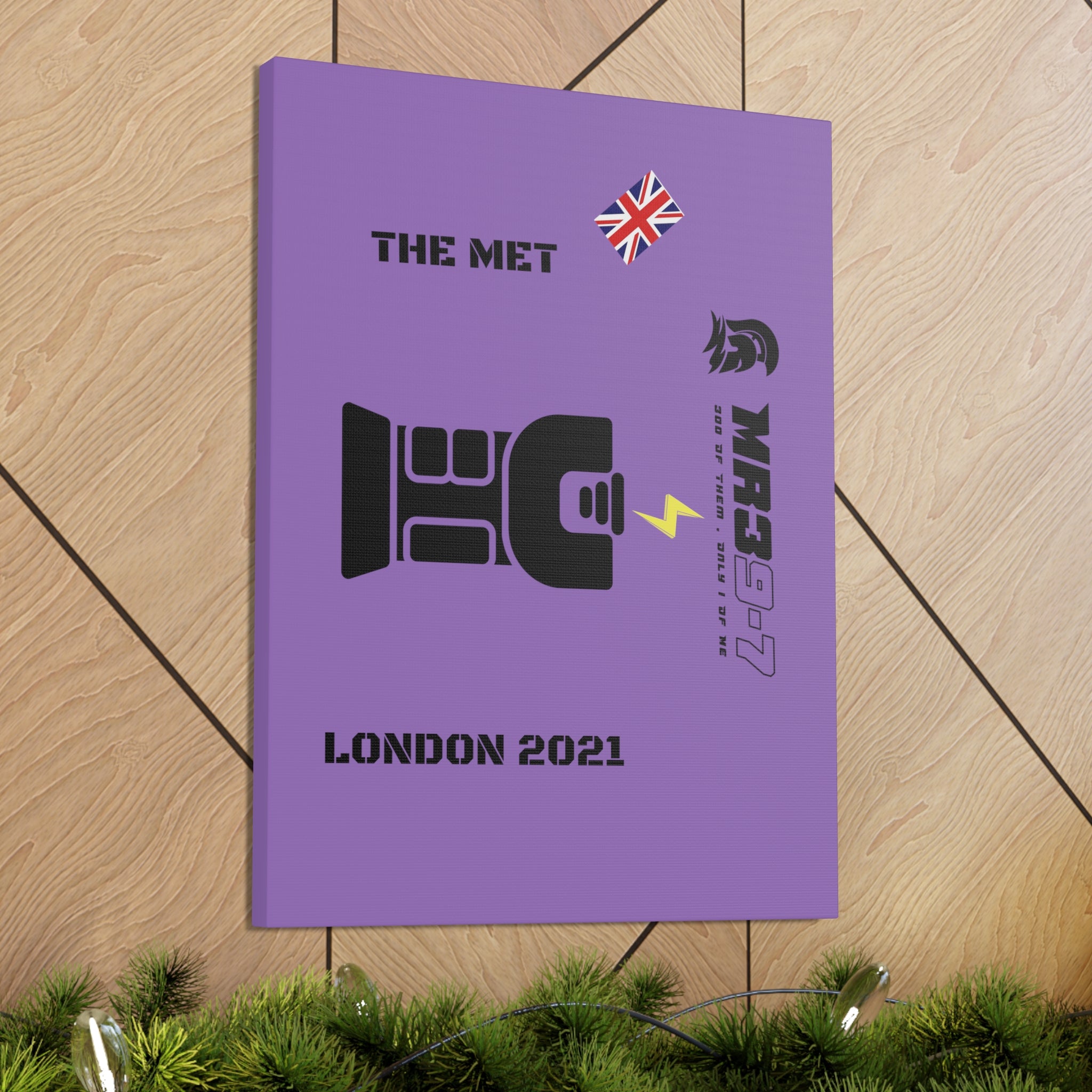 Copy of Canvas Gallery Wraps MR 39 Tasered by The MET 2021